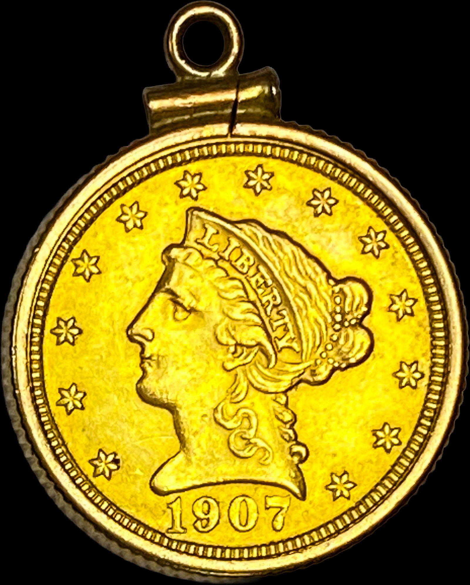 1907 Liberty Head Gold Quarter Eagle $2.50 HIGH GRADE (1 of 2)
