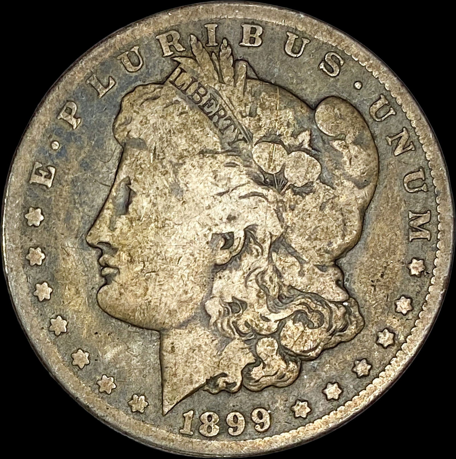 1899-O Silver Morgan Dollar NICELY CIRCULATED (1 of 2)