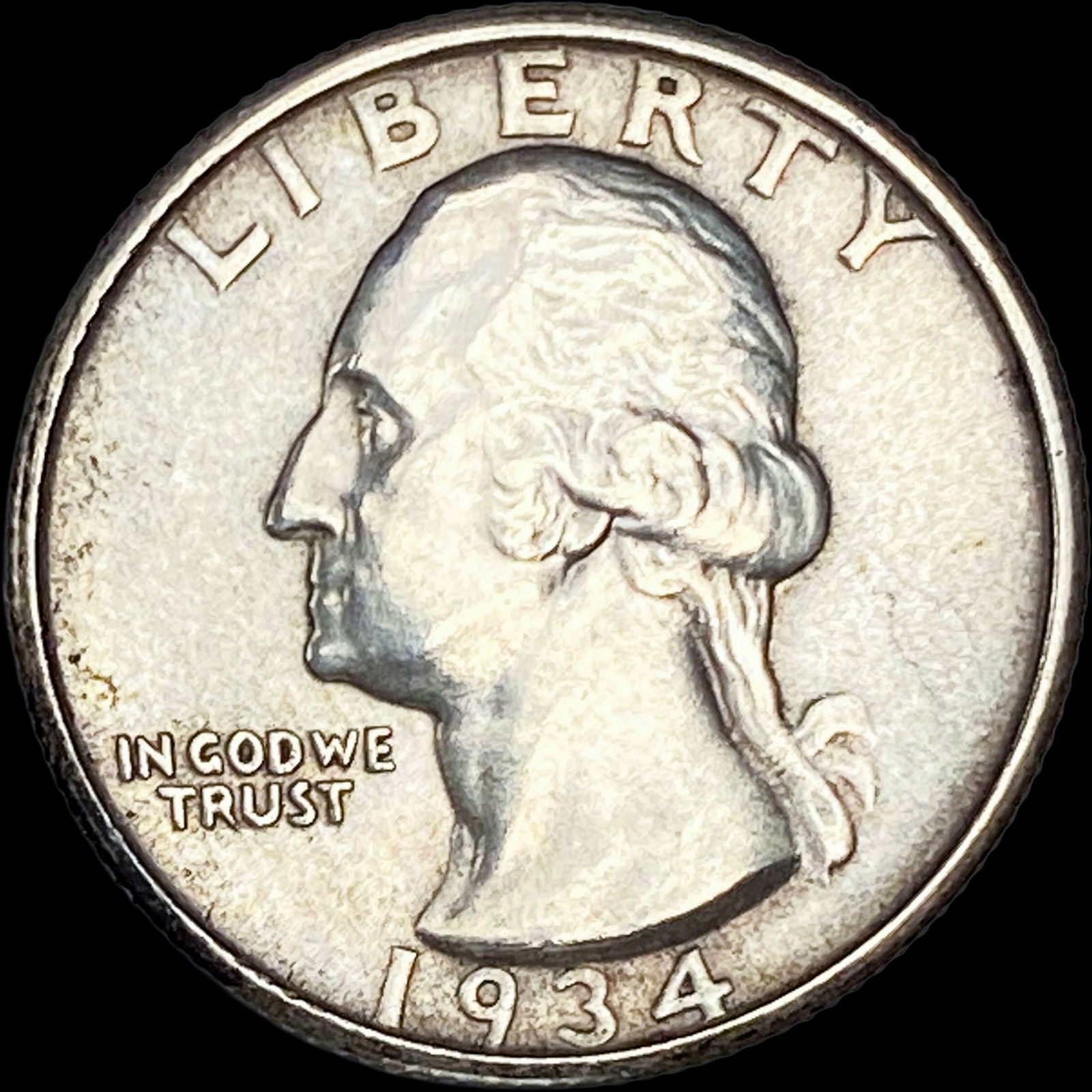 1934 Silver Washington Quarter UNCIRCULATED (1 of 2)