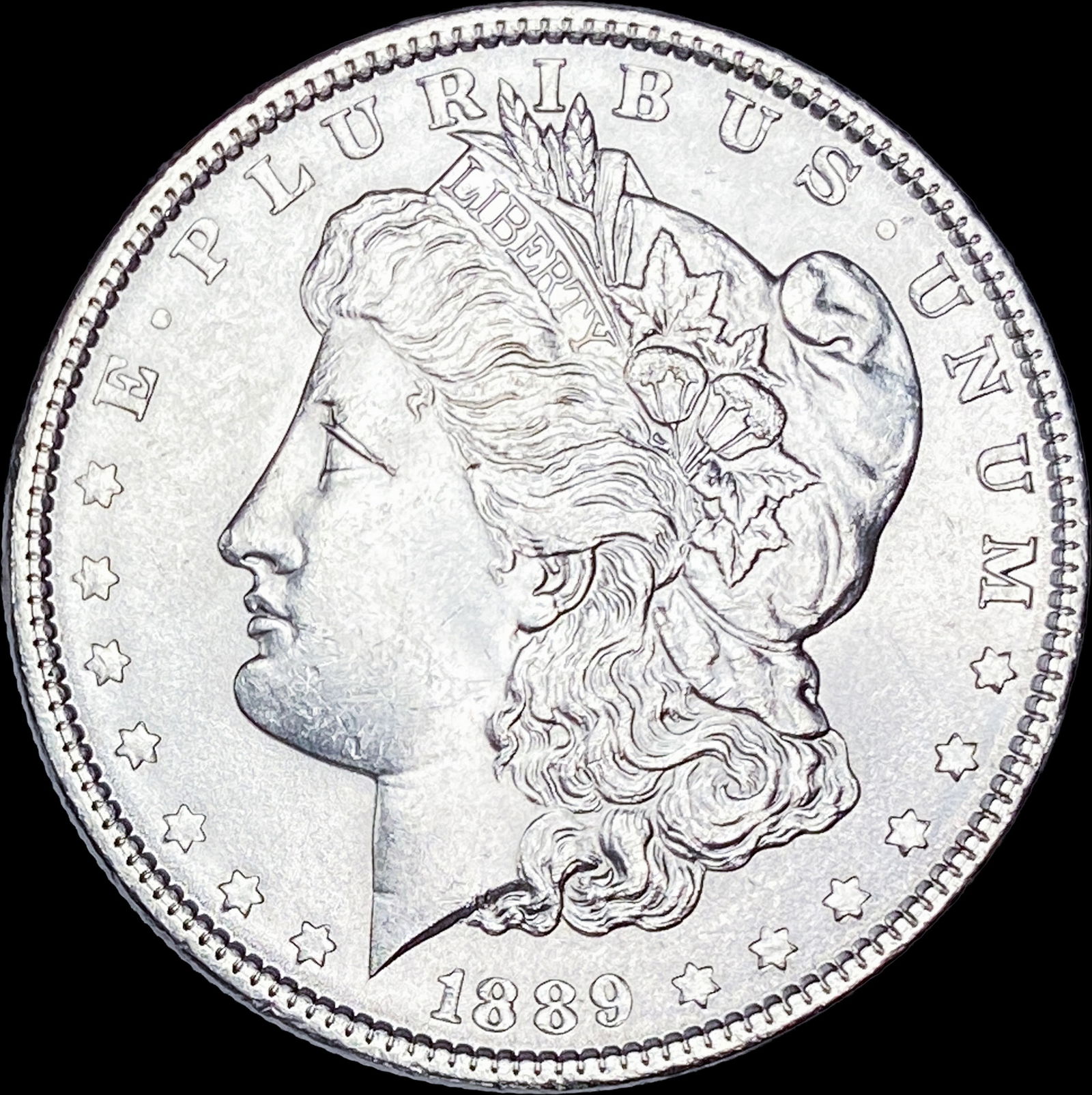 1889 Silver Morgan Dollar GEM BU (1 of 2)