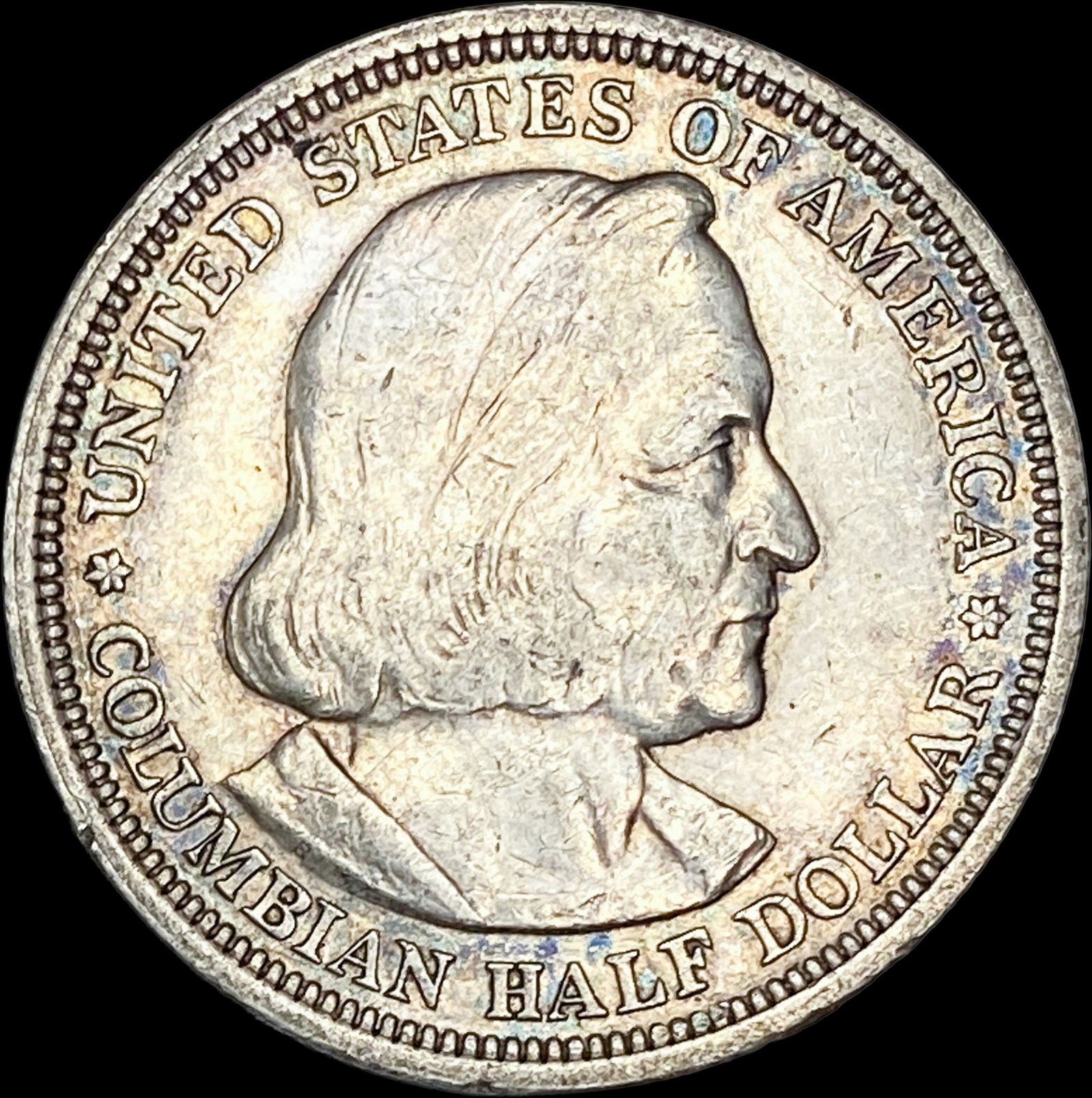 1893 Columbian Exposition Half Dollar CLOSELY UNCIRCULATED (1 of 2)