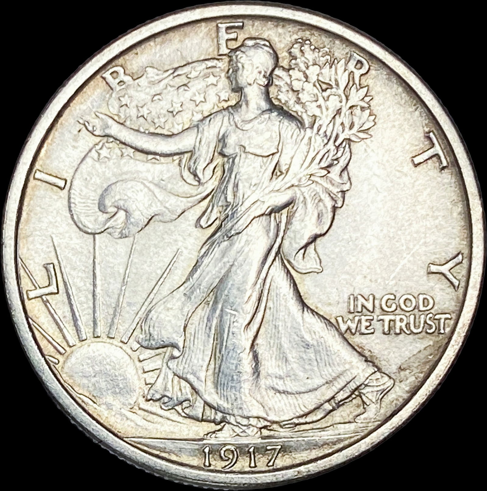1917 Walking Liberty Half Dollar UNCIRCULATED (1 of 2)