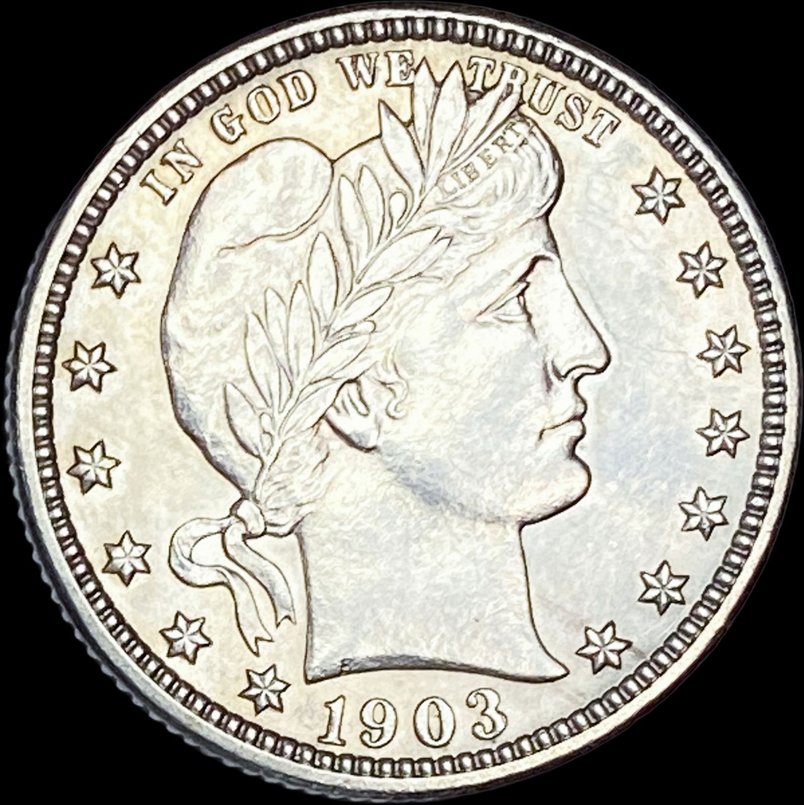 1903 Barber Silver Quarter UNCIRCULATED (1 of 2)