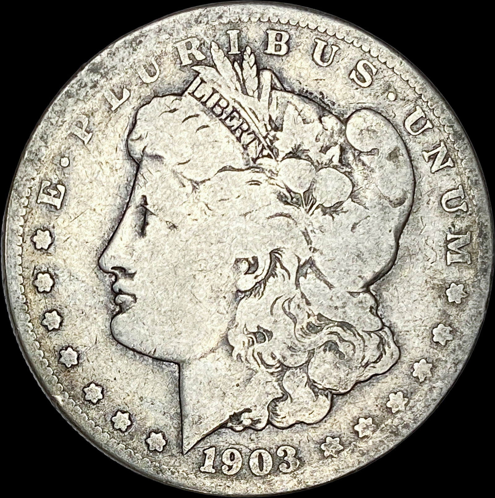 1903-S Silver Morgan Dollar NICELY CIRCULATED (1 of 2)