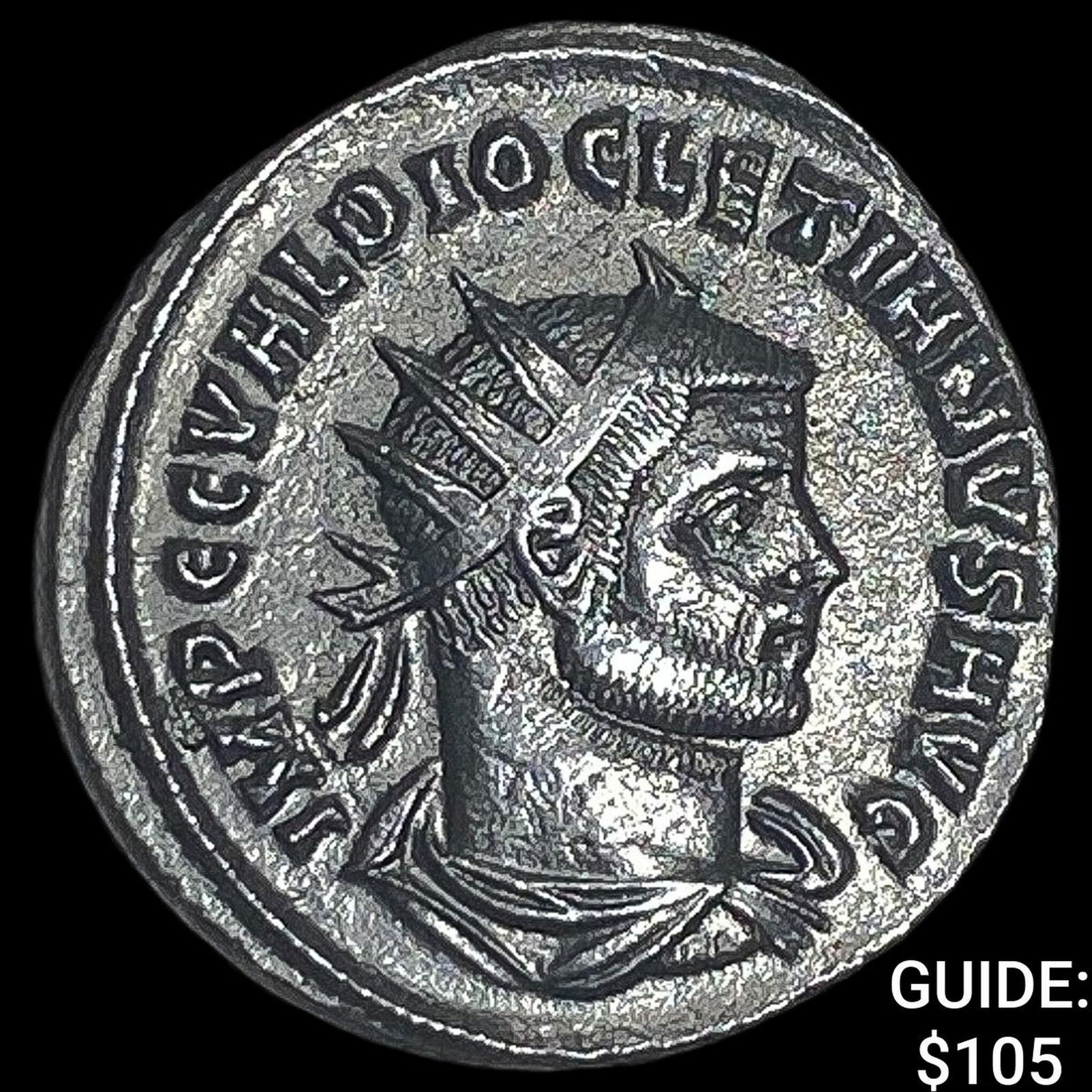 Roman Diocletian 284-305 AD BI Nummus CHOICE AU: Roman Diocletian 284-305 AD BI Nummus CHOICE AU