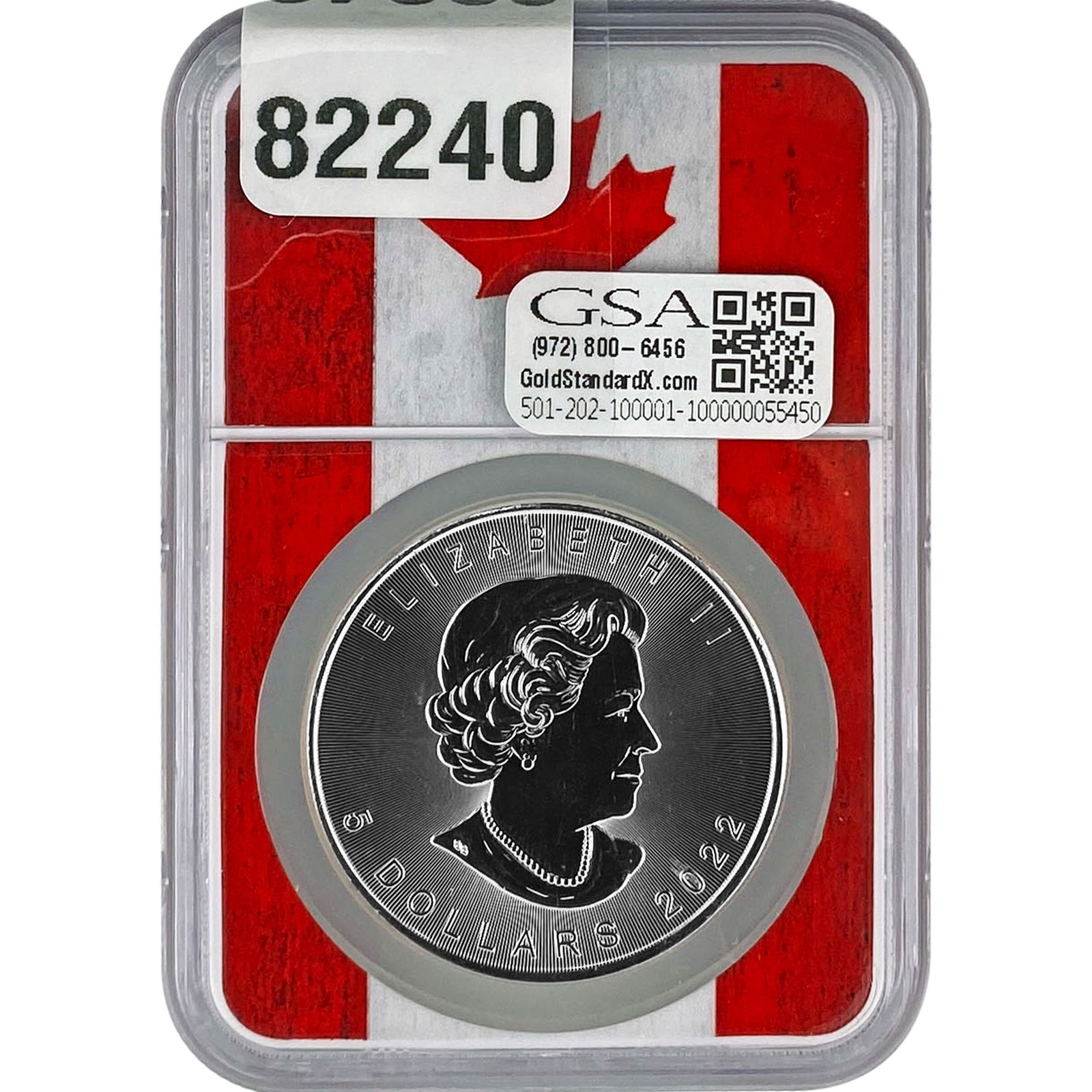 2022 NGC MS69 1oz Silver Canada $5 Maple Leaf (1 of 2)
