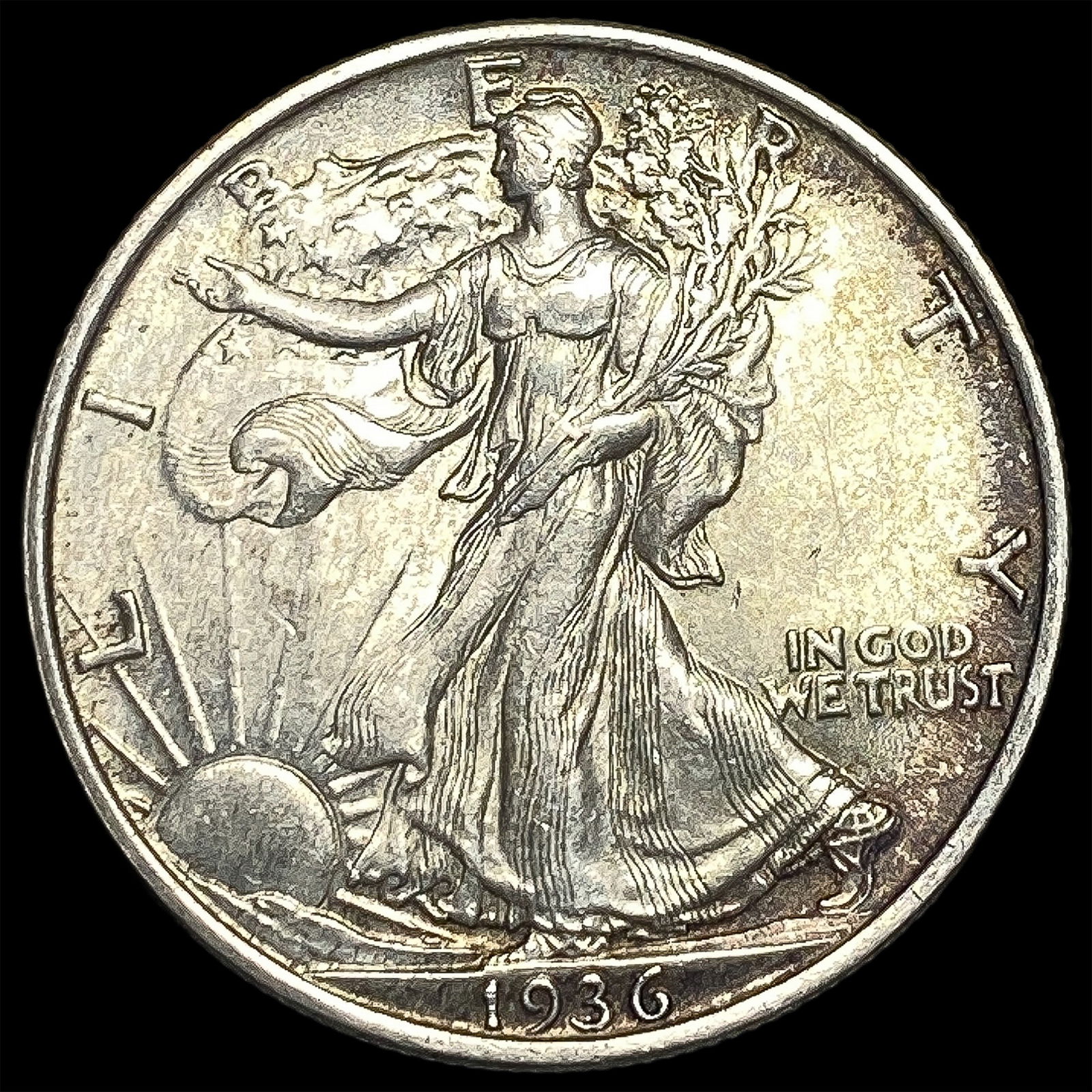 1936 Silver Walking Liberty Half Dollar UNCIRCULATED: 1936 Silver Walking Liberty Half Dollar UNCIRCULATED