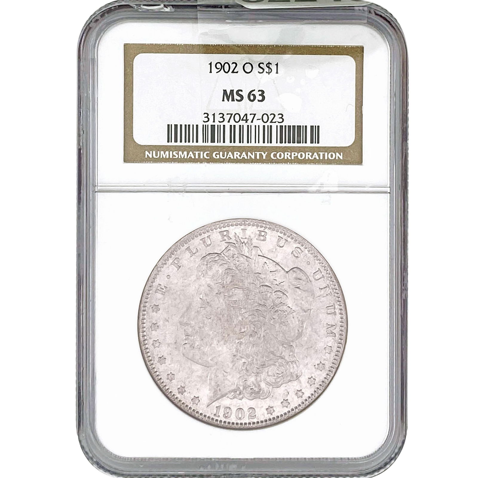1902-O Morgan Silver Dollar NGC MS63 (1 of 2)