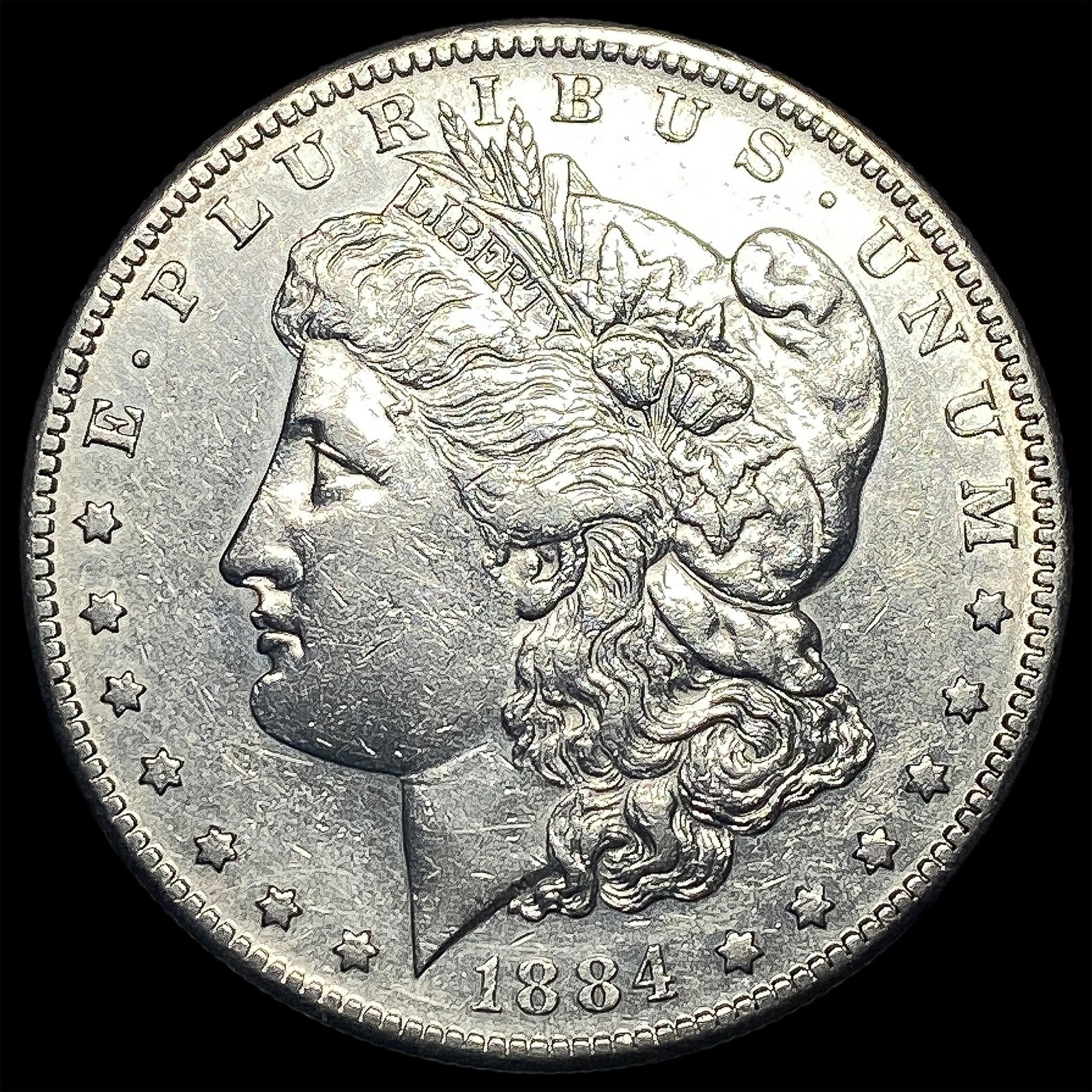 1884-S Silver Morgan Dollar CLOSELY UNCIRCULATED (1 of 2)