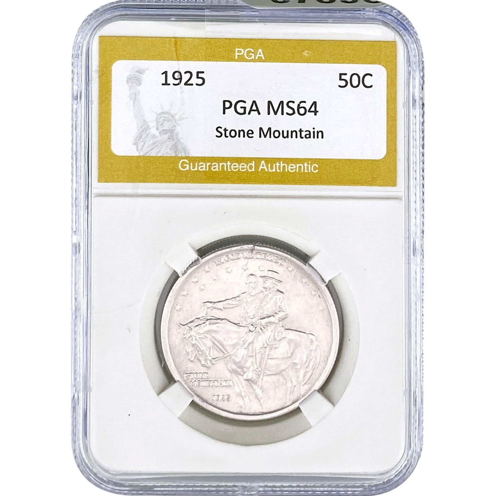 1925 Stone Mountain Half Dollar PGA MS64 (1 of 2)
