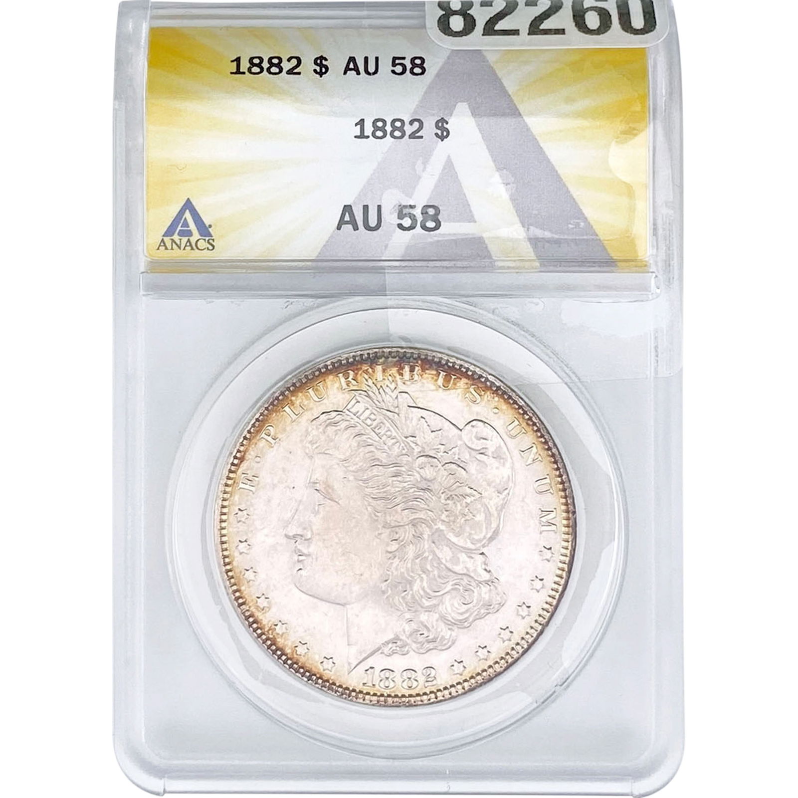 1882 Morgan Silver Dollar ANACS AU58 (1 of 2)