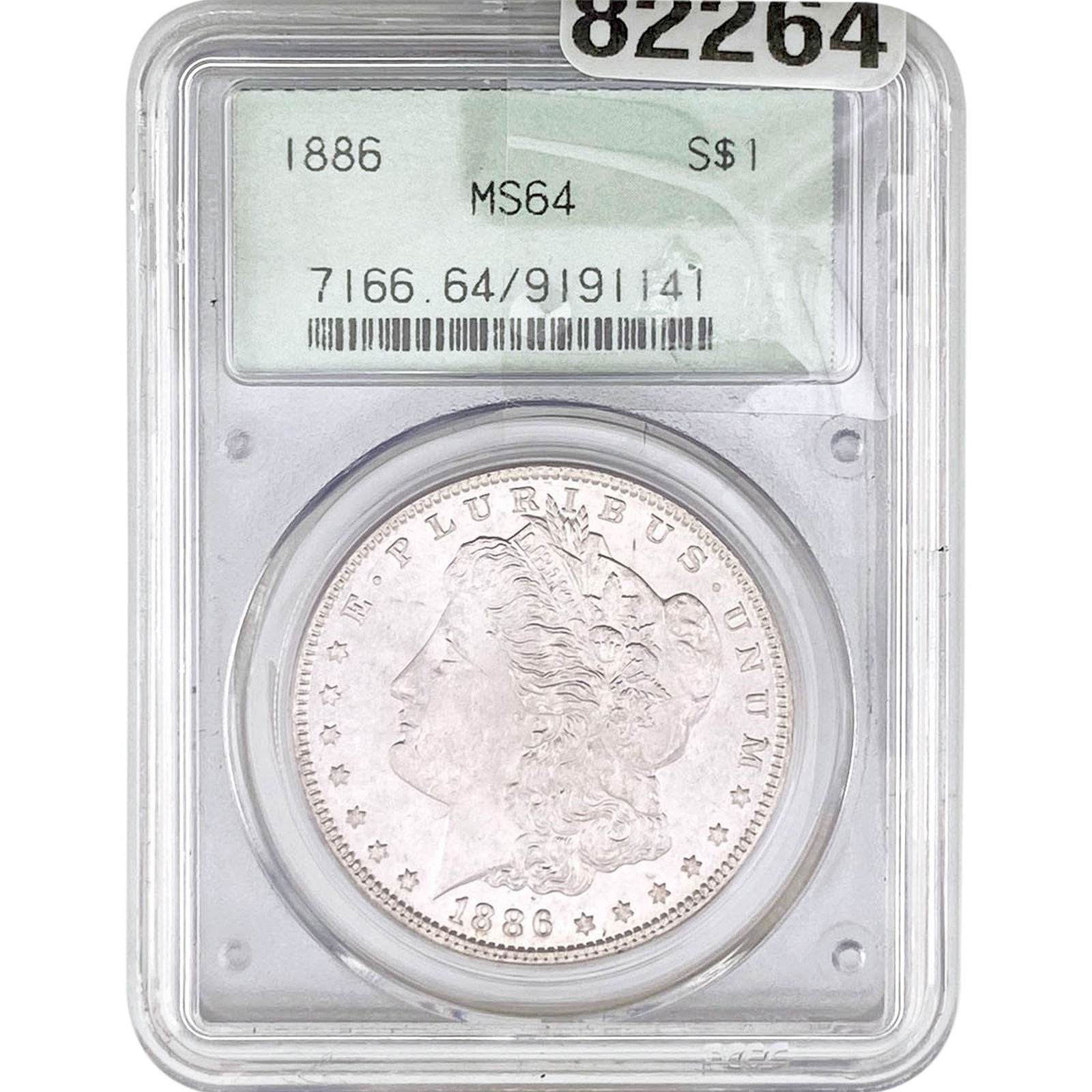 1886 Morgan Silver Dollar PCGS MS64 (1 of 2)