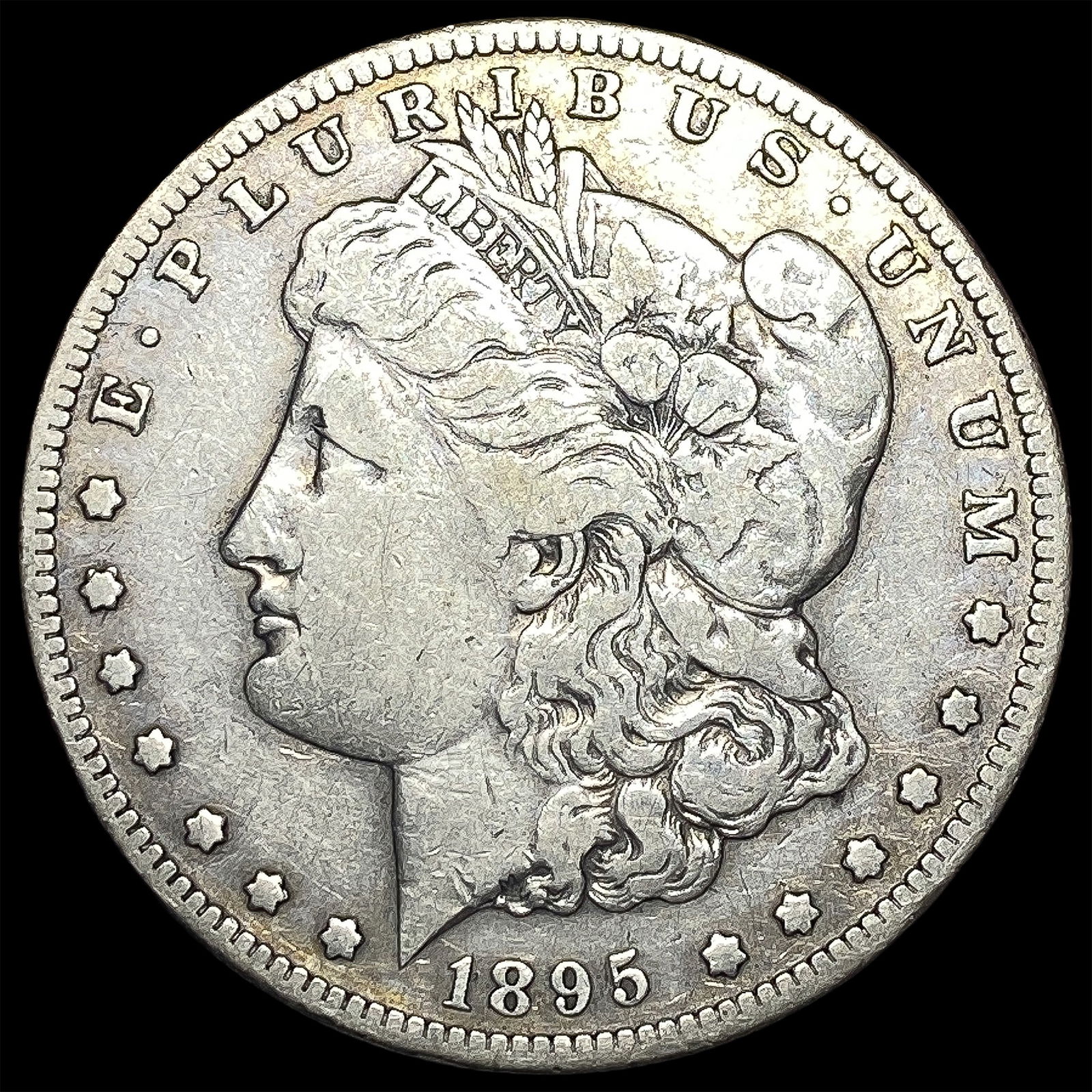 1895-S Silver Morgan Dollar LIGHTLY CIRCULATED (1 of 2)