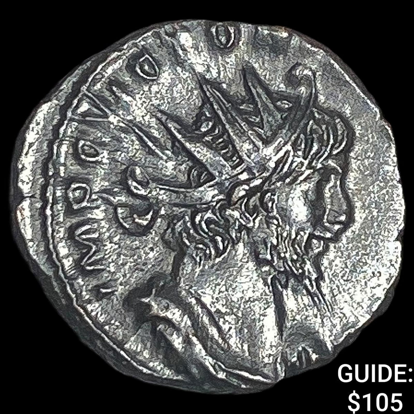 Romano-Gallic Victorinus 2769-271 BI Dbl Denarius CHOICE AU: Romano-Gallic Victorinus 2769-271 BI Dbl Denarius CHOICE AU