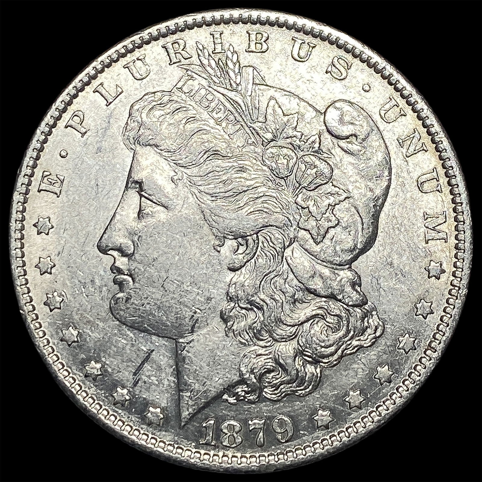1879-S Silver Morgan Dollar CHOICE AU (1 of 2)