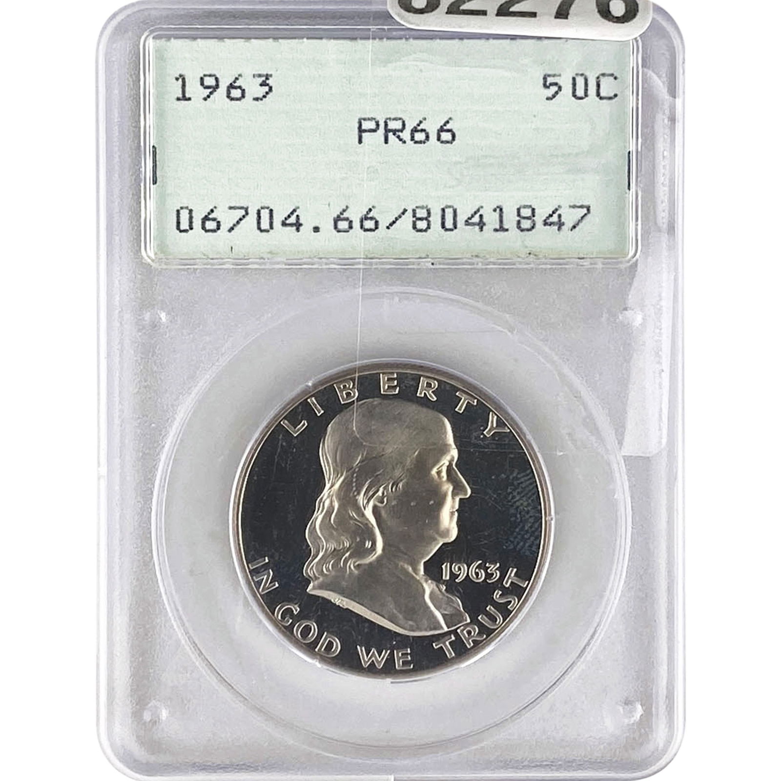 1963 Franklin Half Dollar PCGS PR66 (1 of 2)