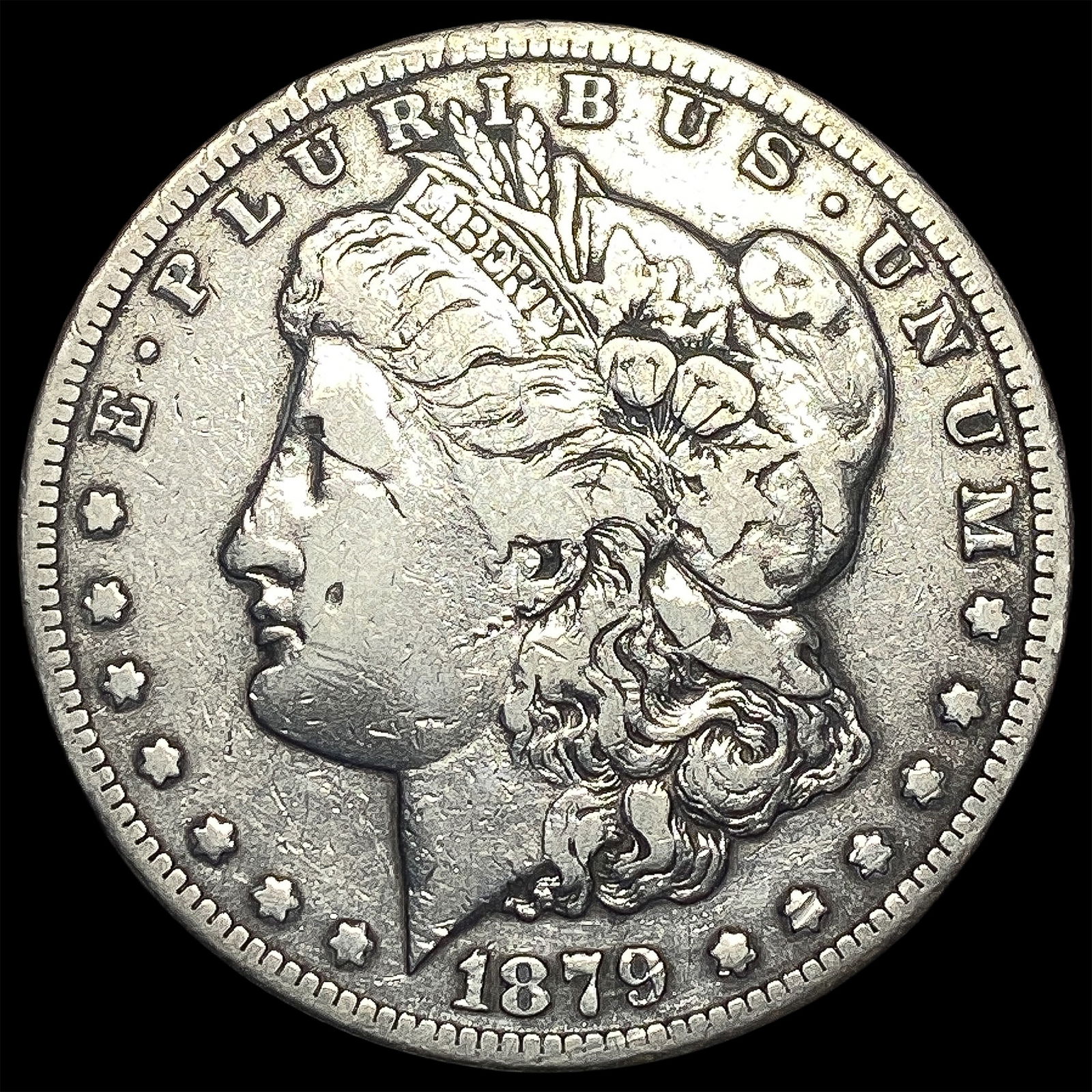 1879-S Silver Morgan Dollar LIGHTLY CIRCULATED (1 of 2)