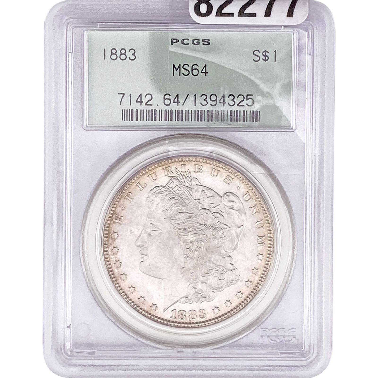 1883 Morgan Silver Dollar PCGS MS64 (1 of 2)