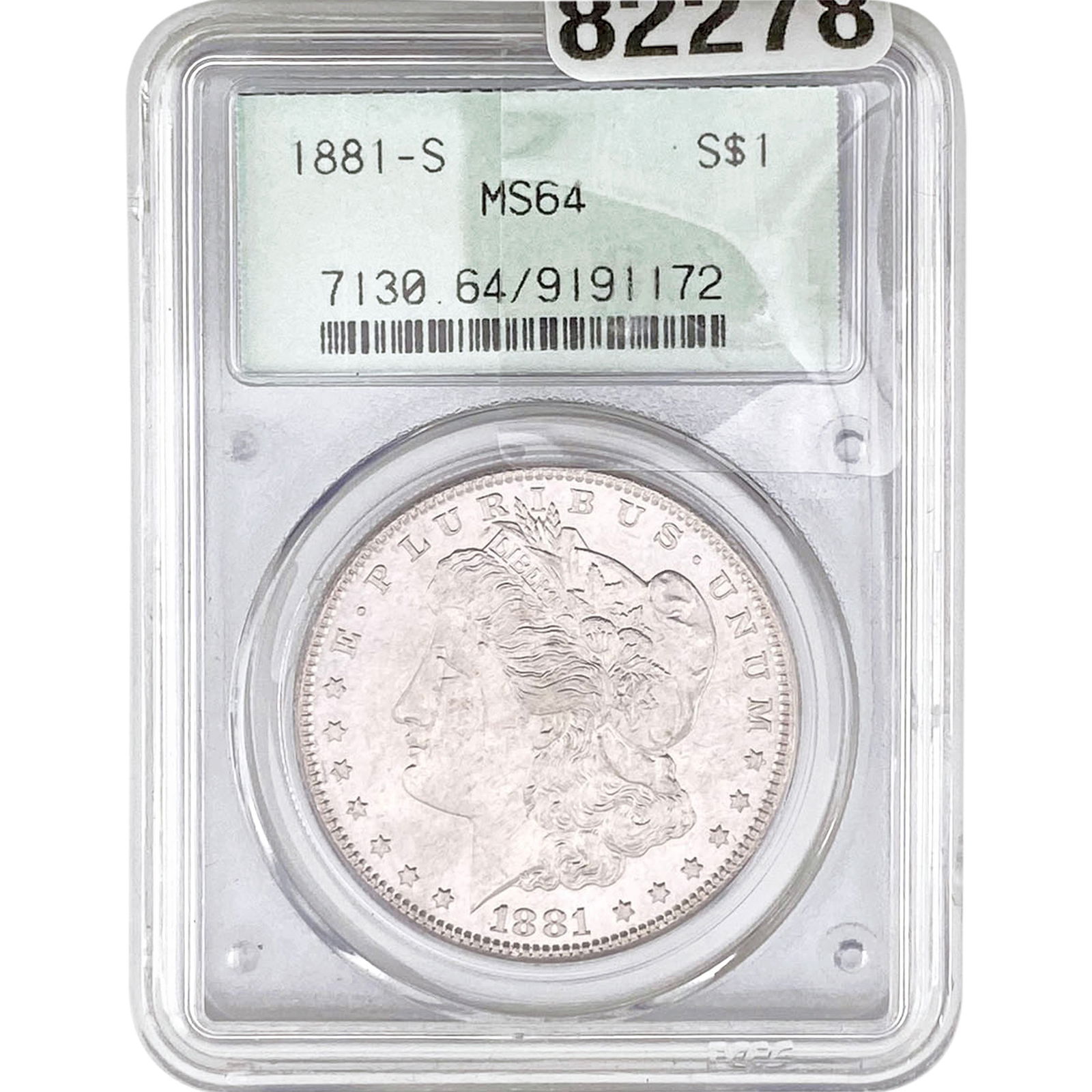 1881-S Morgan Silver Dollar PCGS MS64 (1 of 2)