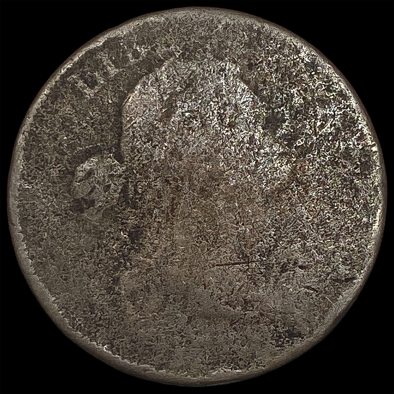 The coin is too worn to accurately identify. HIGH GRADE (1 of 2)