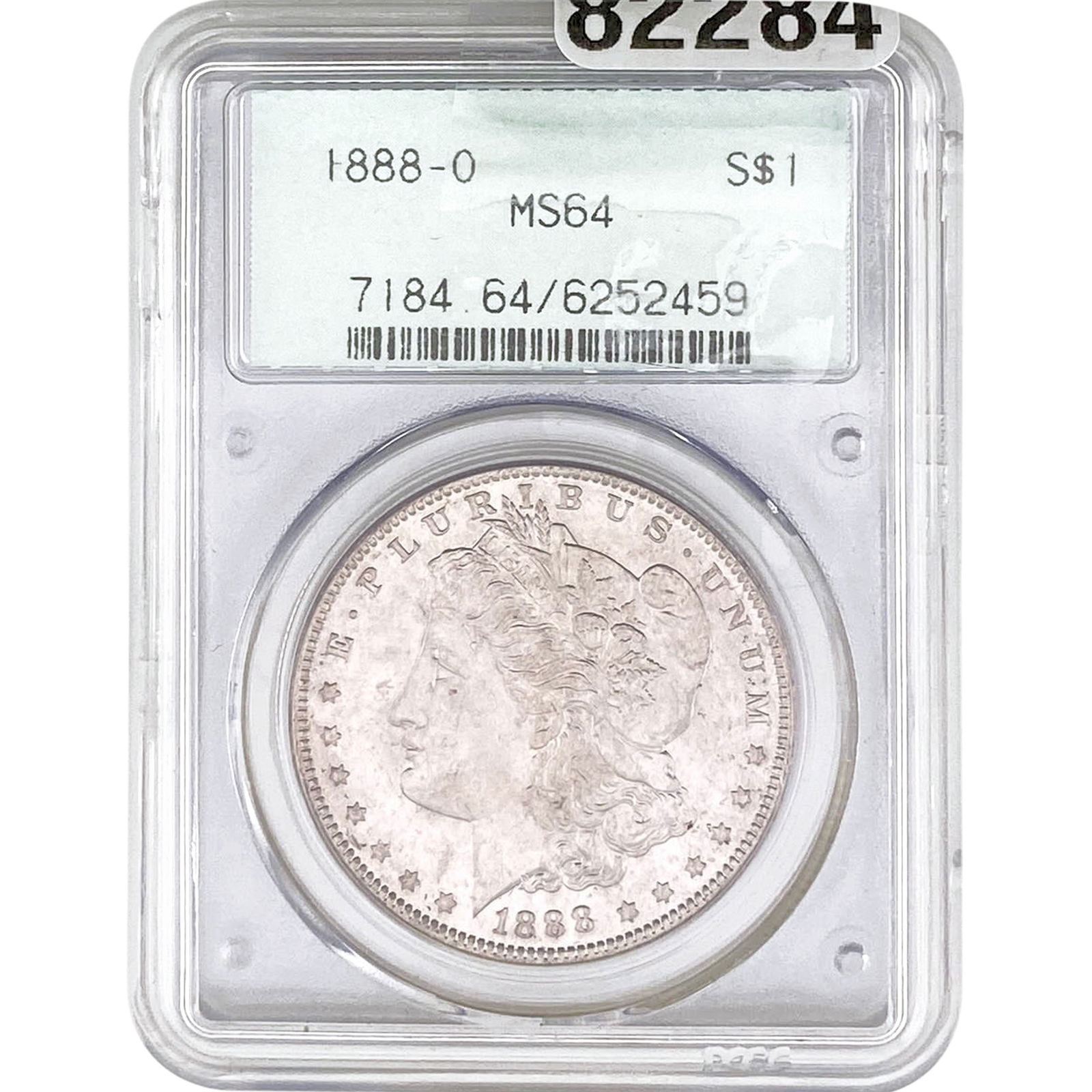 1888-O Morgan Silver Dollar PCGS MS64: 1888-O Morgan Silver Dollar PCGS MS64