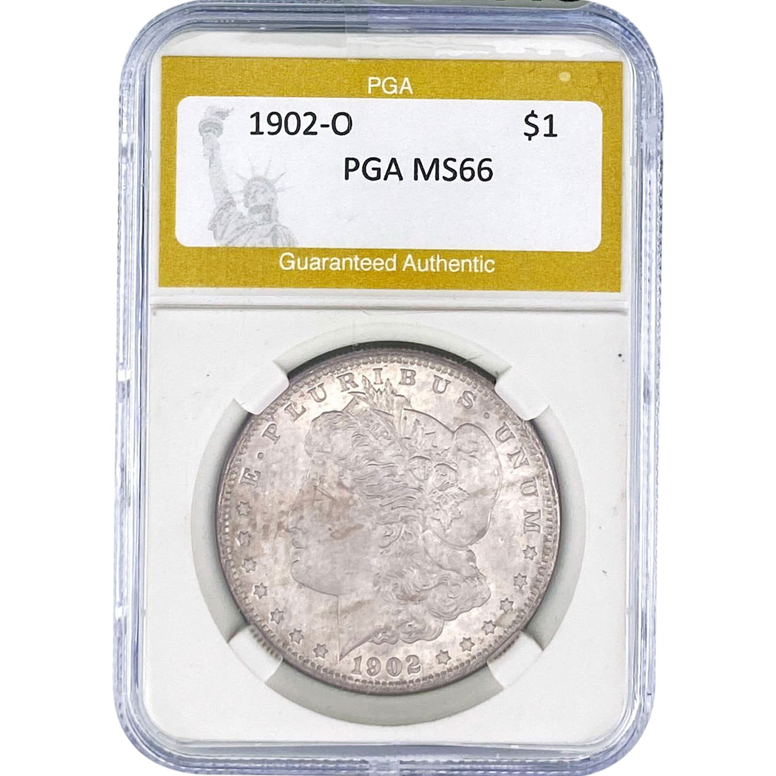 1902-O Morgan Silver Dollar PGA MS66 (1 of 2)
