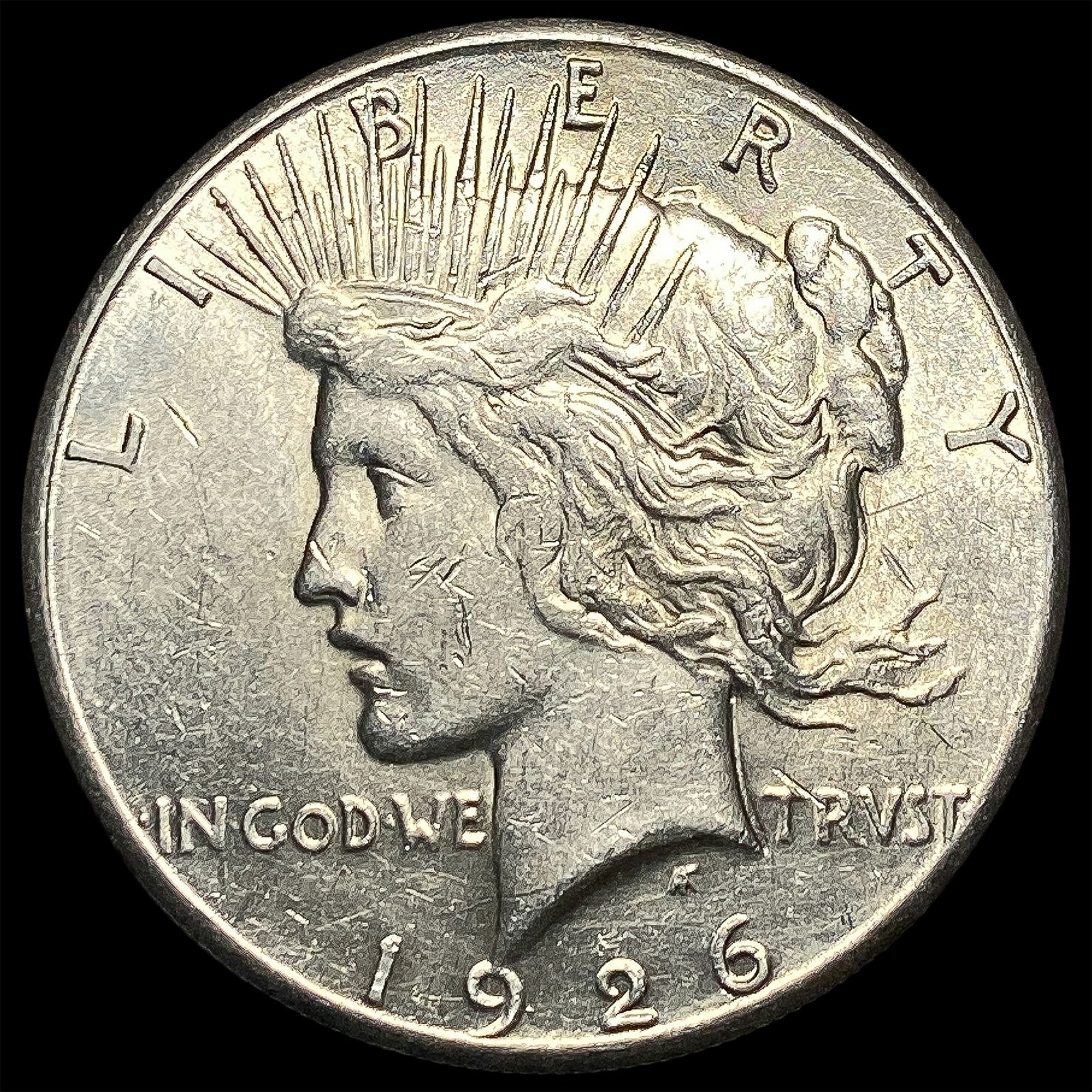 1926 Peace Silver Dollar CHOICE AU (1 of 2)