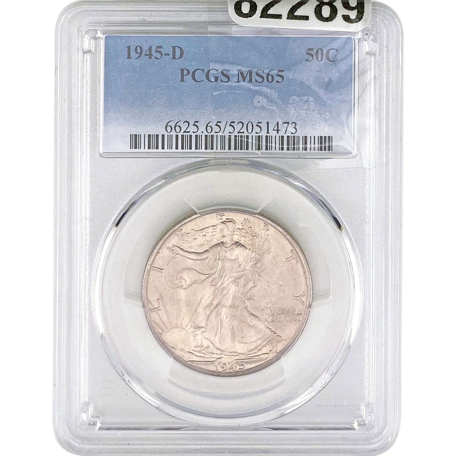 1945-D Walking Liberty Half Dollar PCGS MS65 (1 of 2)