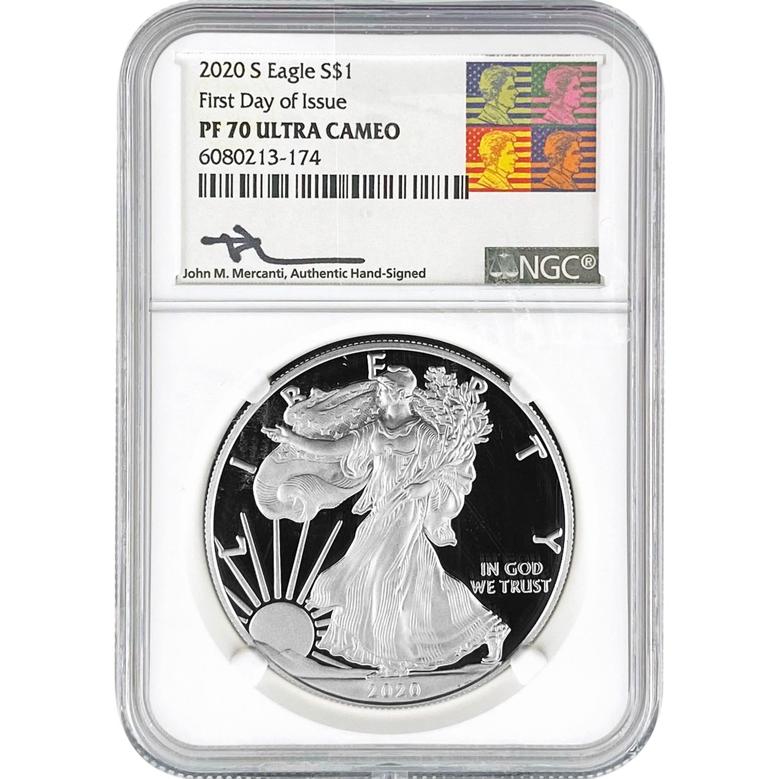 2020-S NGC PF70 1oz Silver SE Ultra Cameo (1 of 2)
