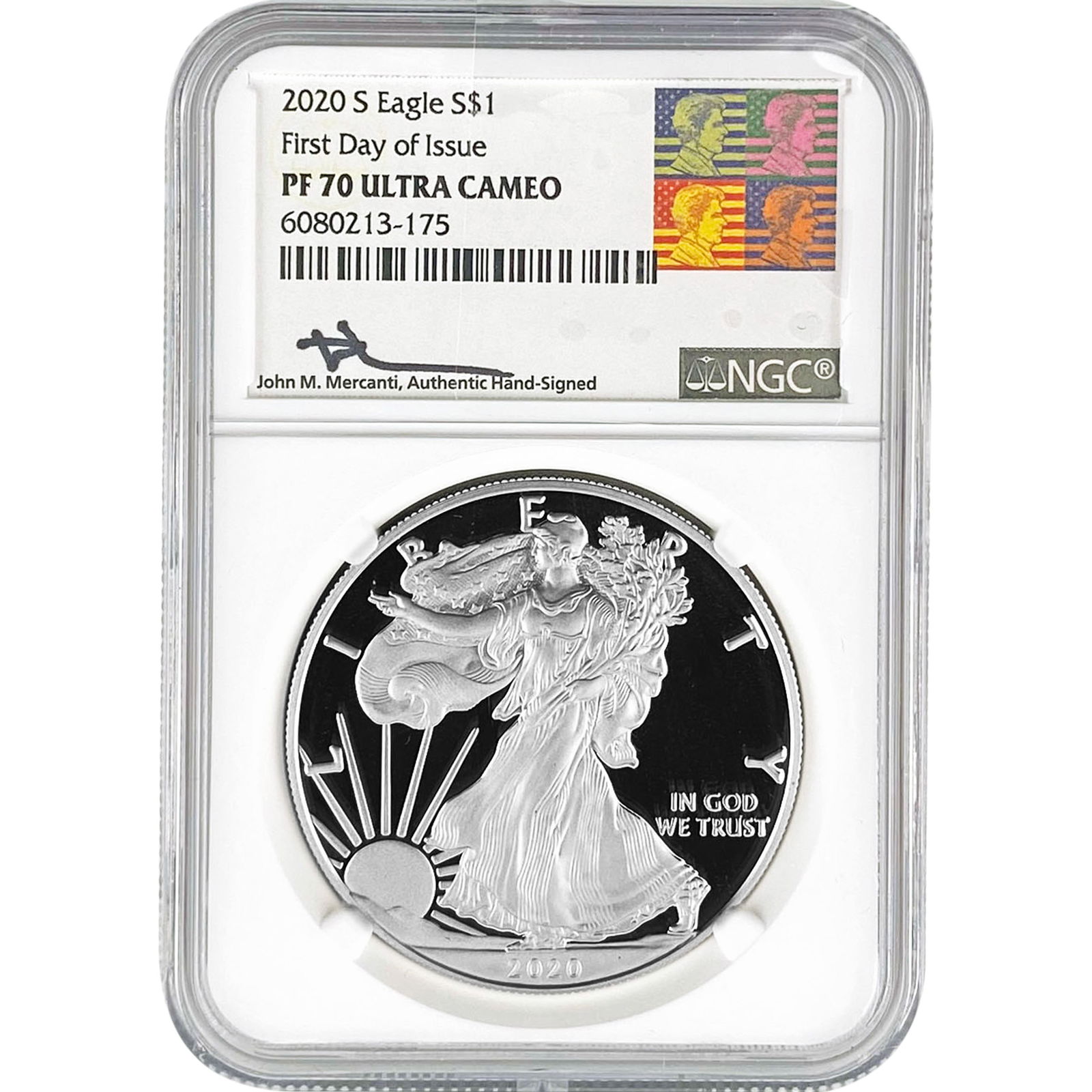 2020-S NGC PF70 1oz Silver SE Ultra Cameo (1 of 2)
