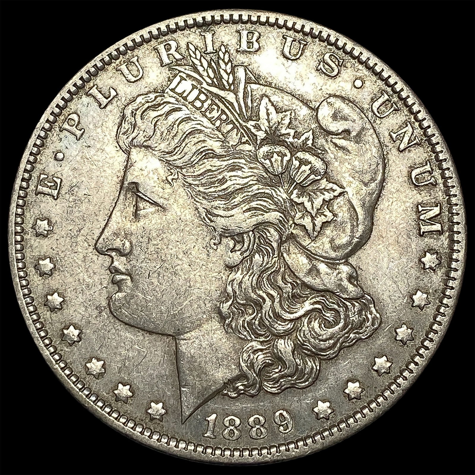 1889 Silver Morgan Dollar NEARLY UNCIRCULATED (1 of 2)