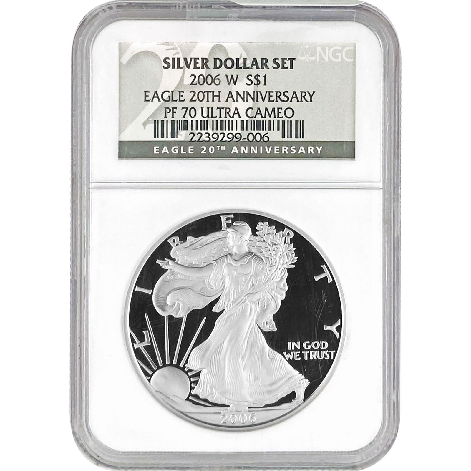 2006-W NGC PF70 1oz Silver SE Ultra Cameo (1 of 2)