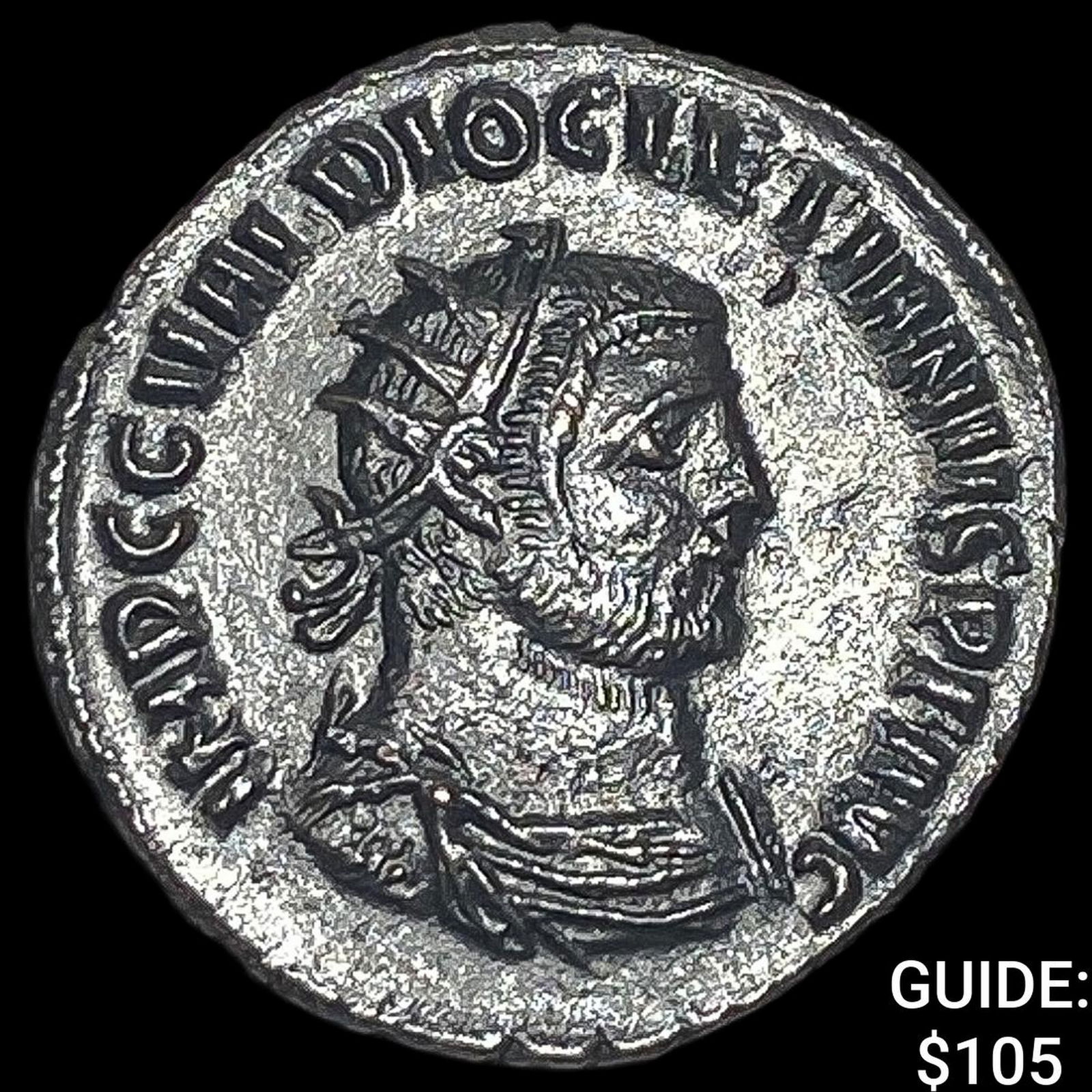 Roman Diocletian 284-305 AD BI Nummus CHOICE AU: Roman Diocletian 284-305 AD BI Nummus CHOICE AU