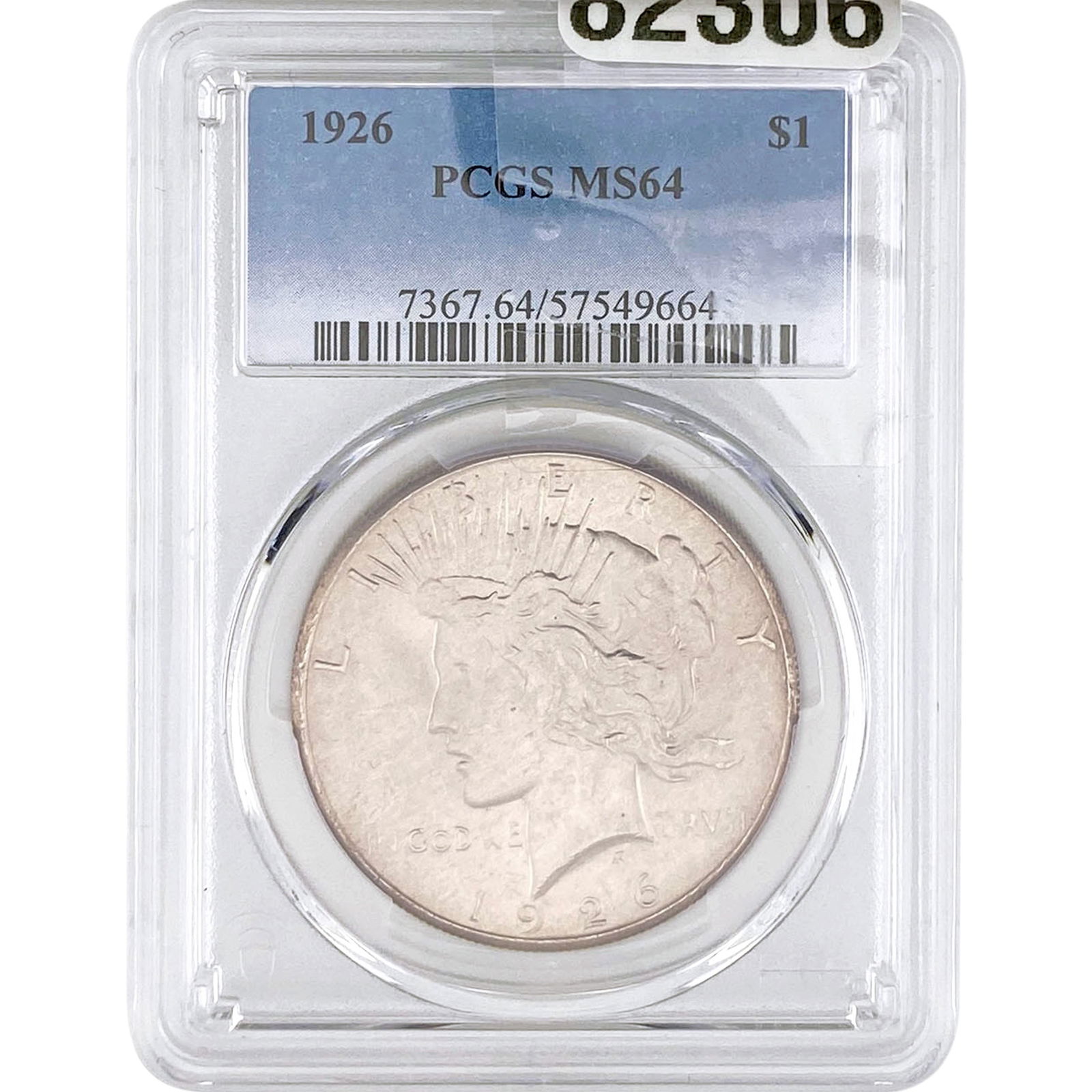 1926 Silver Peace Dollar PCGS MS64 (1 of 2)