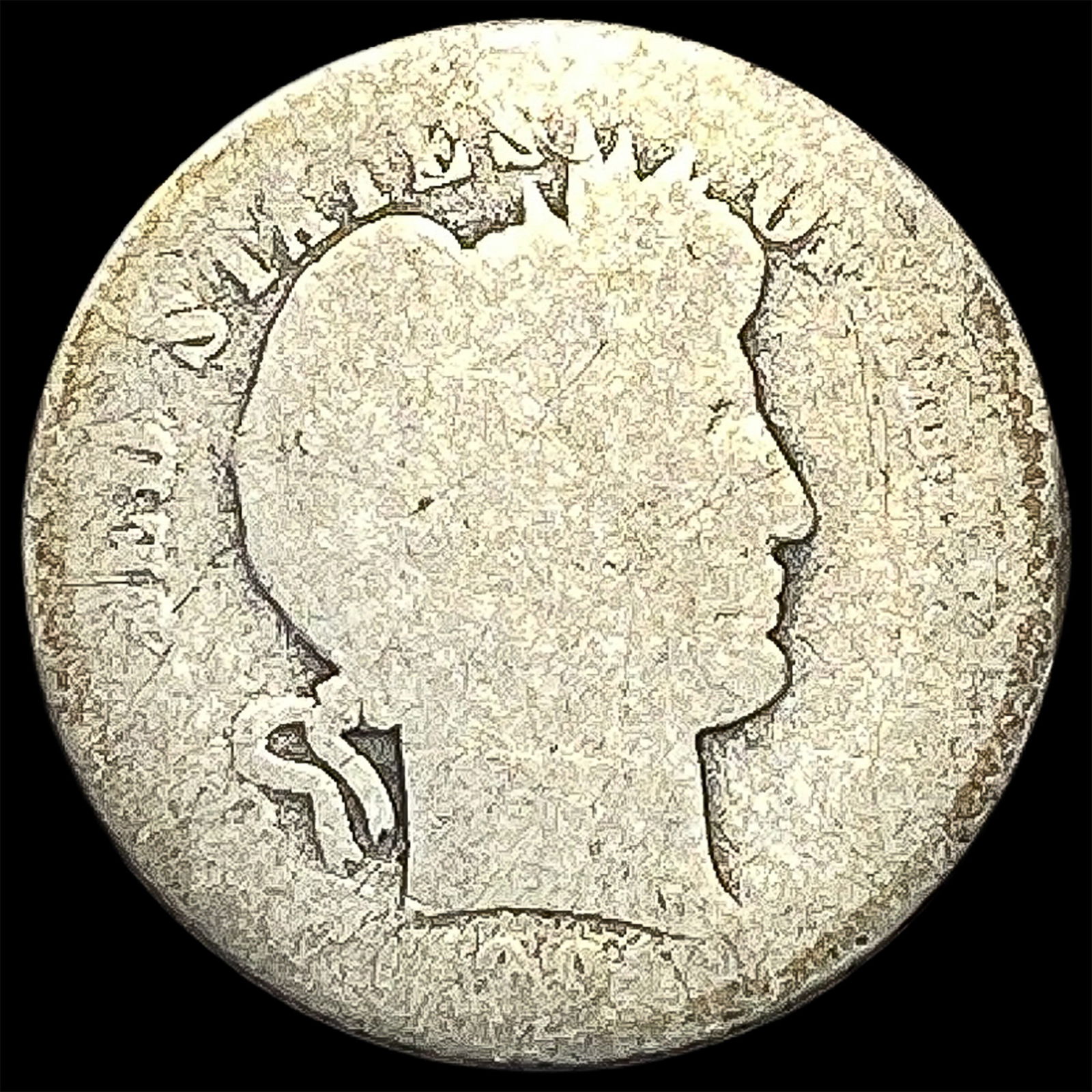 1913-S Barber Dime NICELY CIRCULATED (1 of 2)