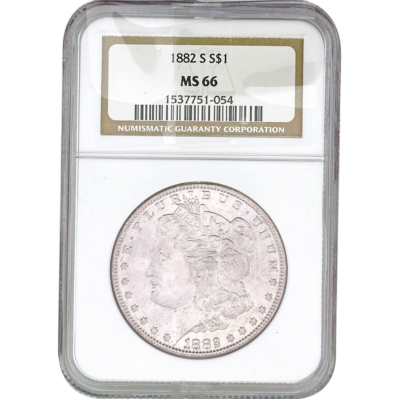 1882-S Morgan Silver Dollar NGC MS66 (1 of 2)