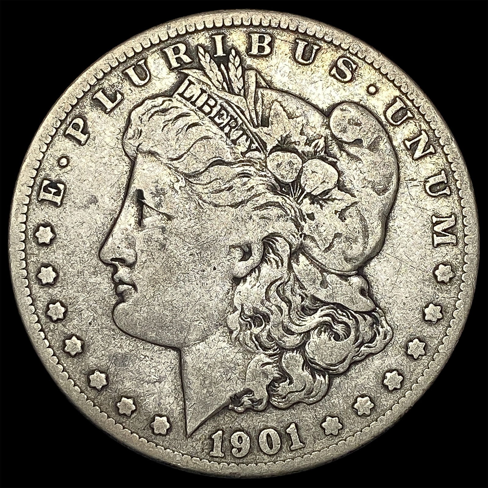 1901-S Silver Morgan Dollar LIGHTLY CIRCULATED (1 of 2)