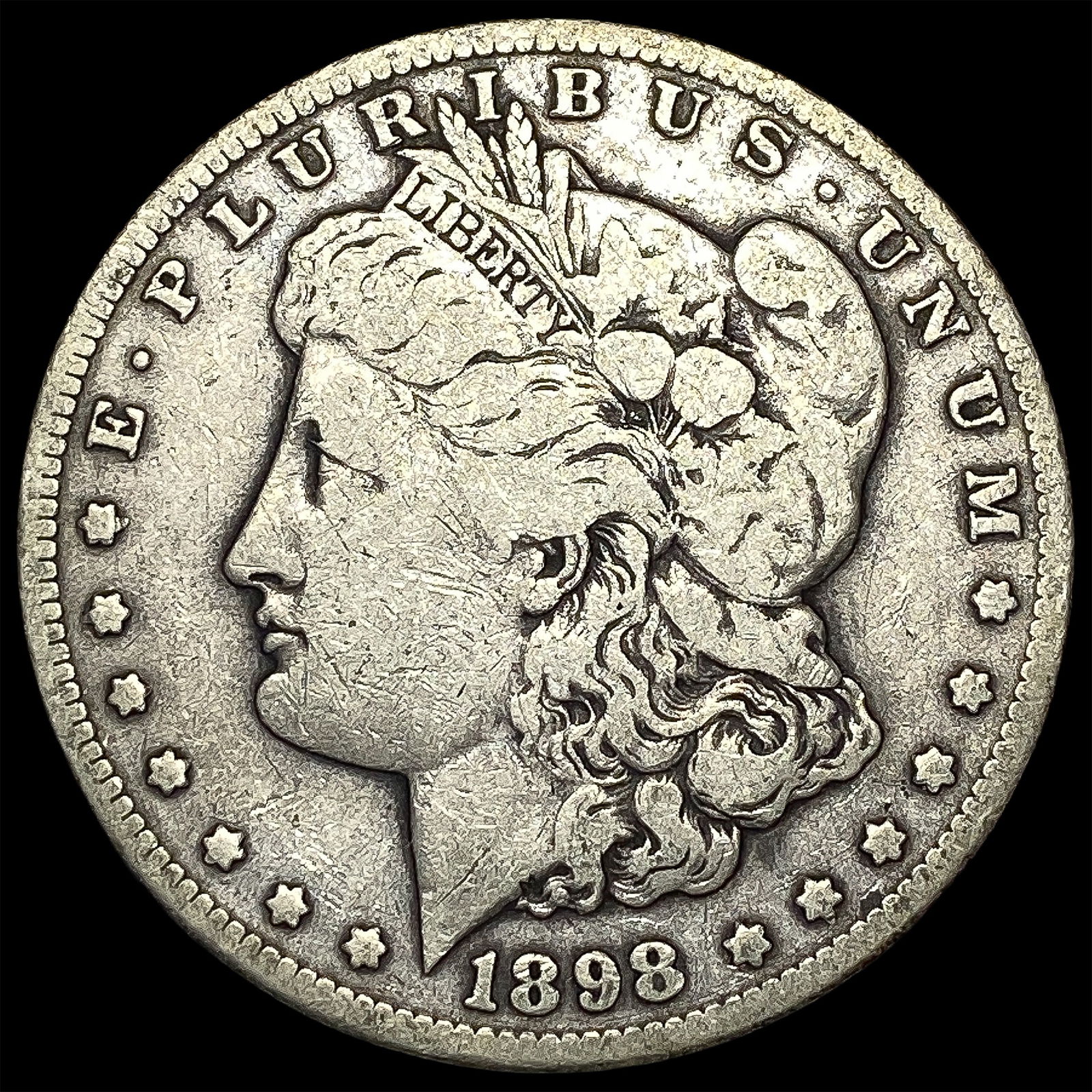 1898-S Morgan Silver Dollar LIGHTLY CIRCULATED (1 of 2)
