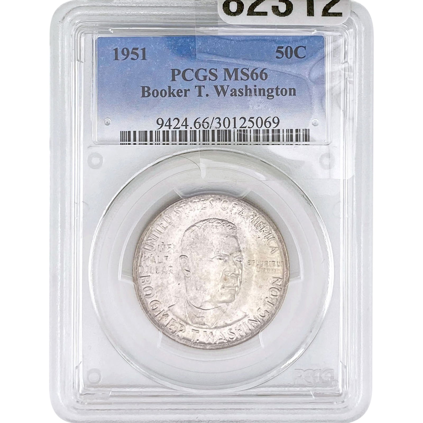 1951 Booker T Half Dollar PCGS MS66 (1 of 2)