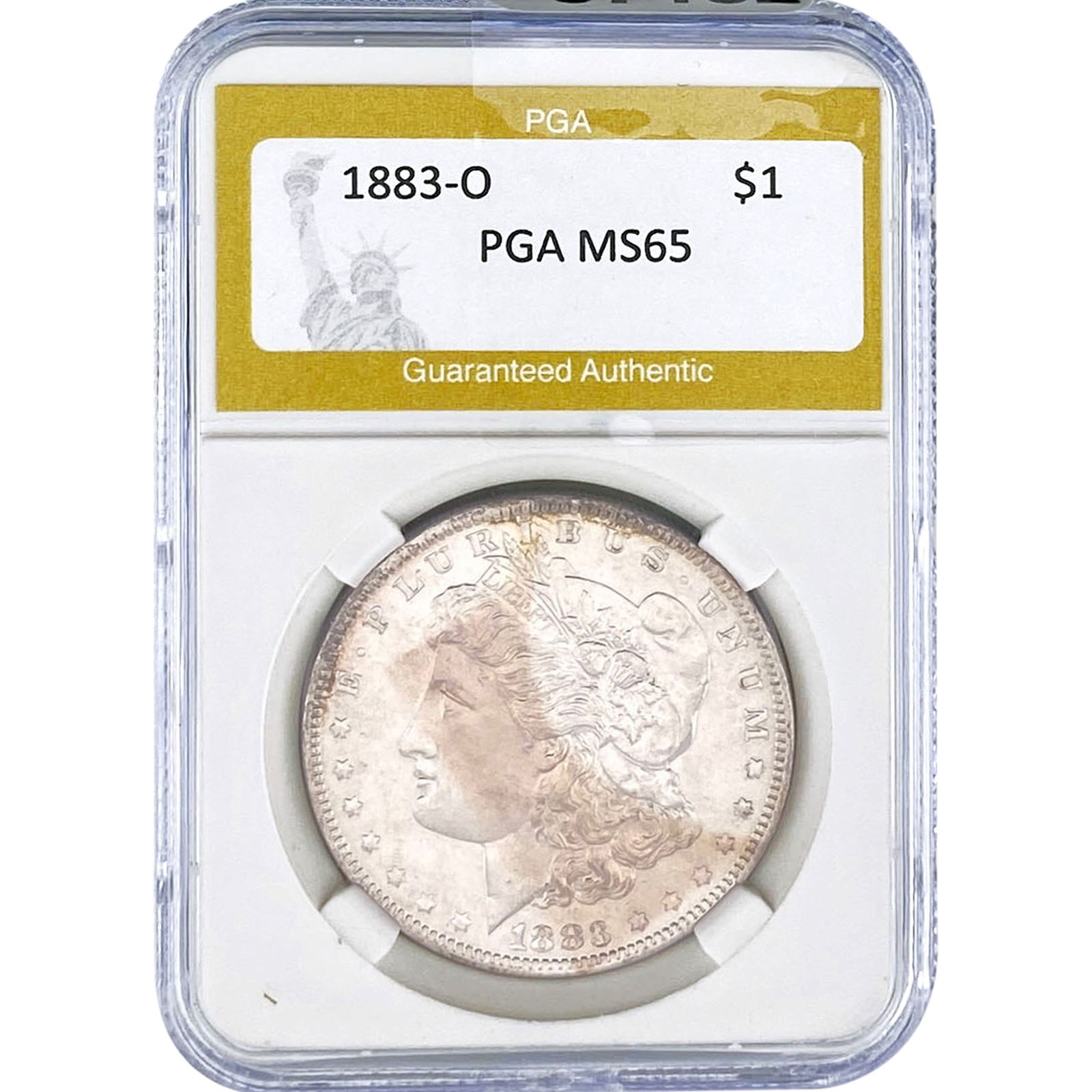 1883-O Morgan Silver Dollar PGA MS65 (1 of 2)
