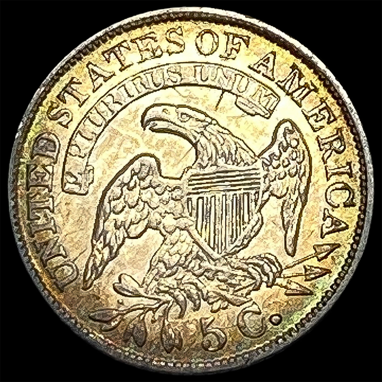 1833 Capped Bust Half Dollar UNCIRCULATED - 2