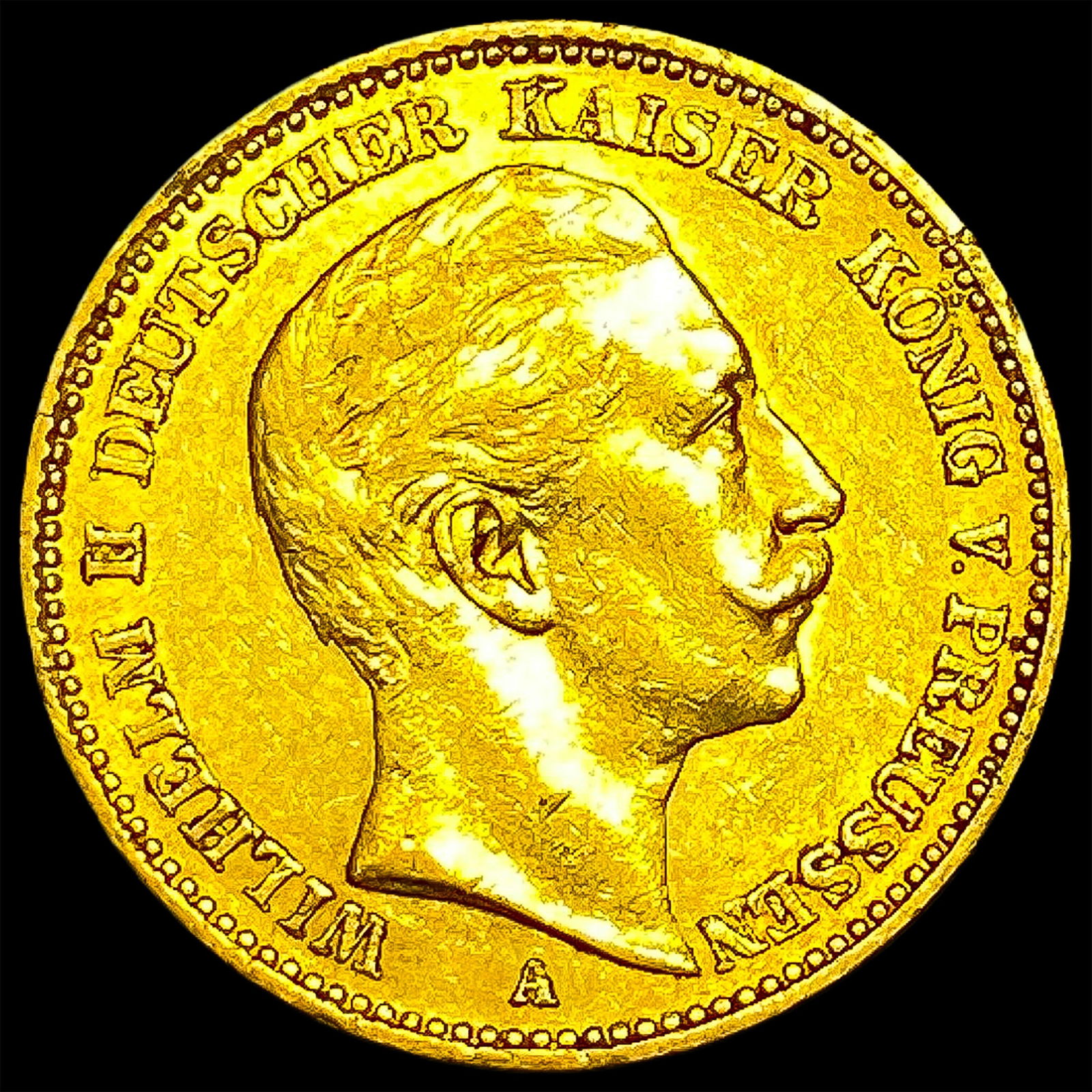 1899-A Gold 20 Mark Germany UNCIRCULATED (1 of 2)