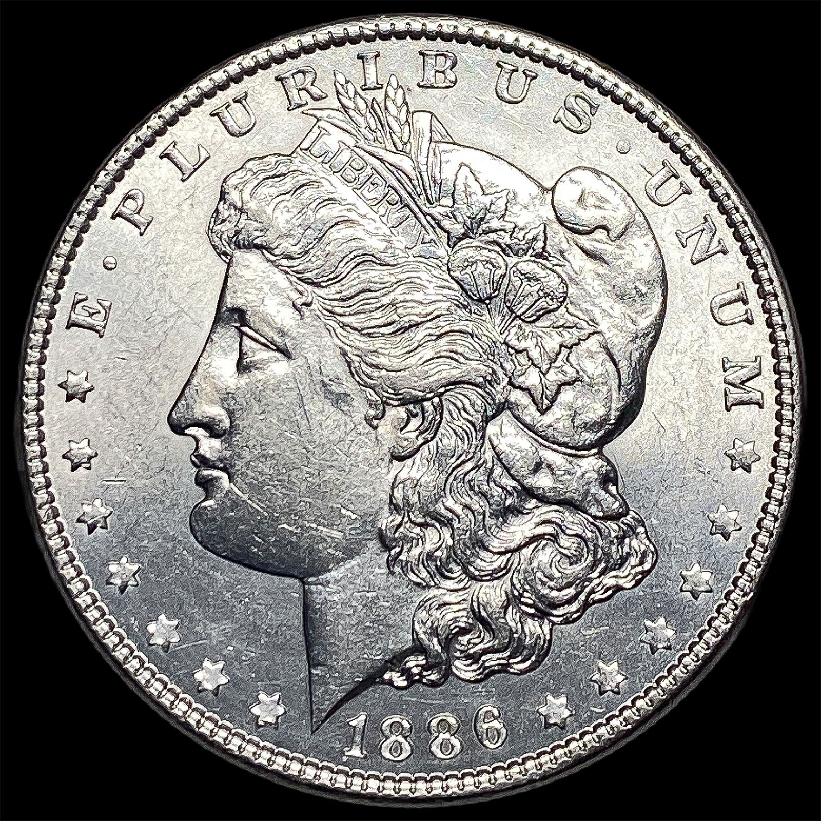 1886 Silver Morgan Dollar CHOICE BU (1 of 2)