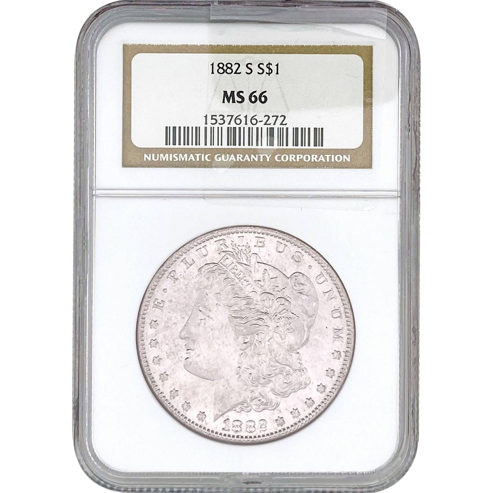 1882-S Morgan Silver Dollar NGC MS66 (1 of 2)