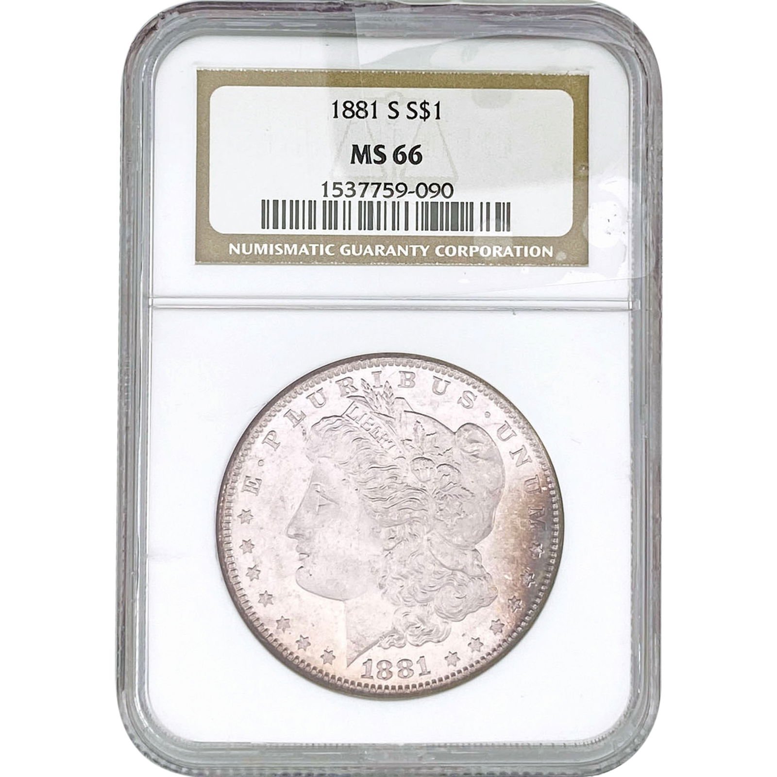 1881-S Morgan Silver Dollar NGC MS66 (1 of 2)