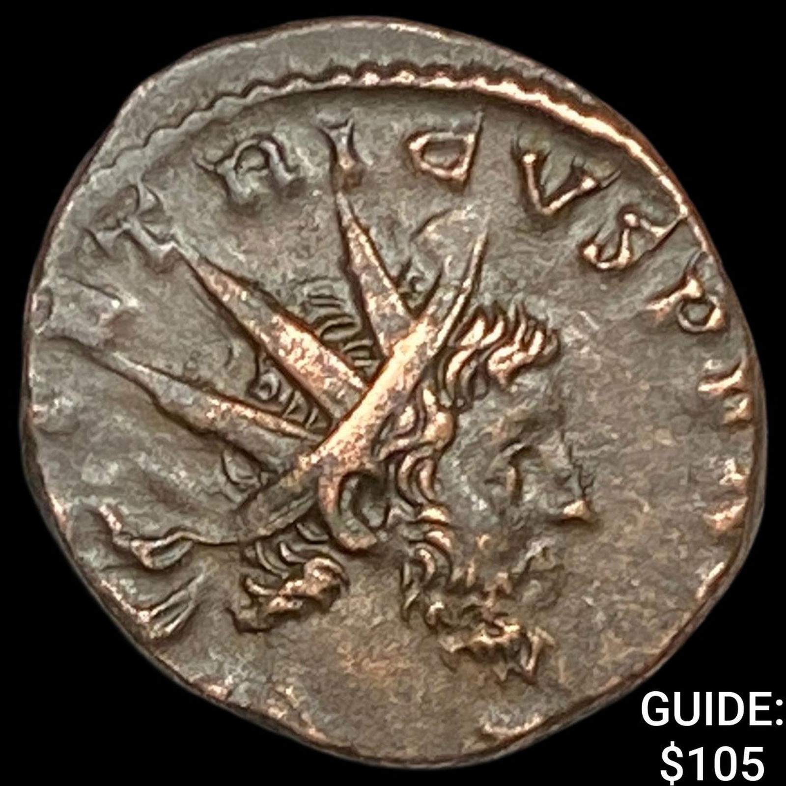 Roman Tetricus 271-274 AD BI Antoninanus CHOICE AU: Roman Tetricus 271-274 AD BI Antoninanus CHOICE AU