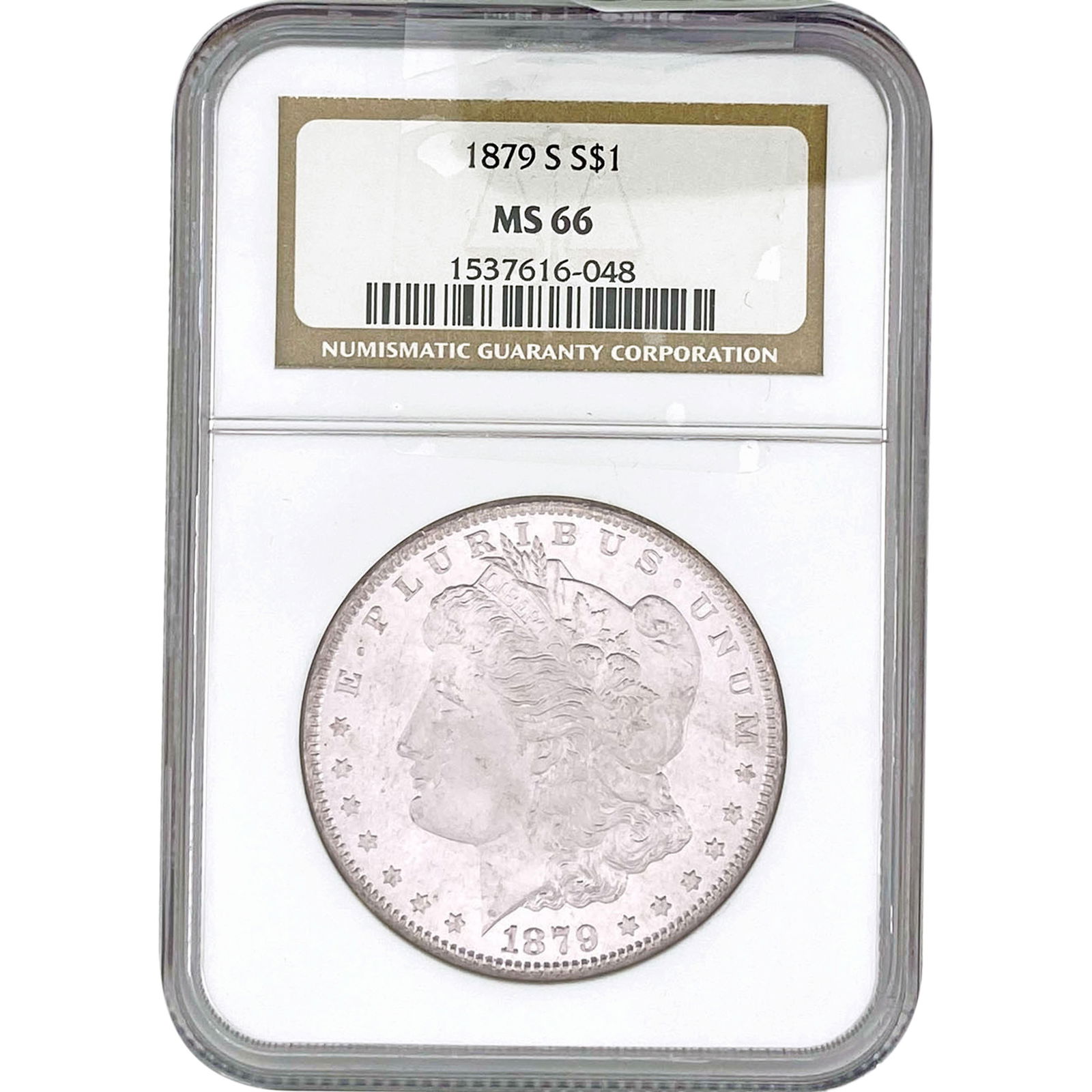 1879-S Morgan Silver Dollar NGC MS66 (1 of 2)