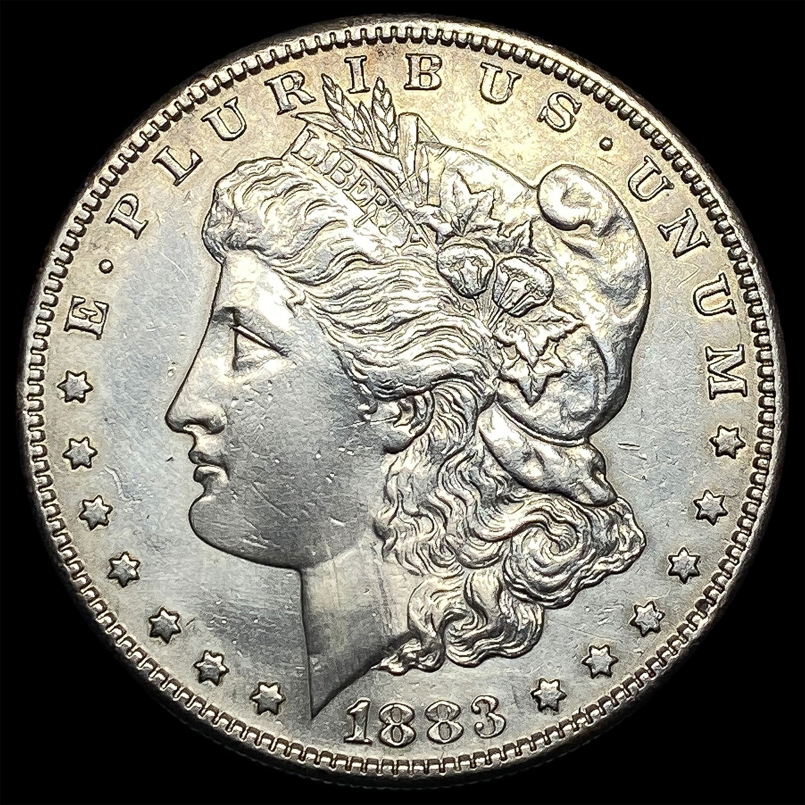1883-S Silver Morgan Dollar CLOSELY UNCIRCULATED (1 of 2)