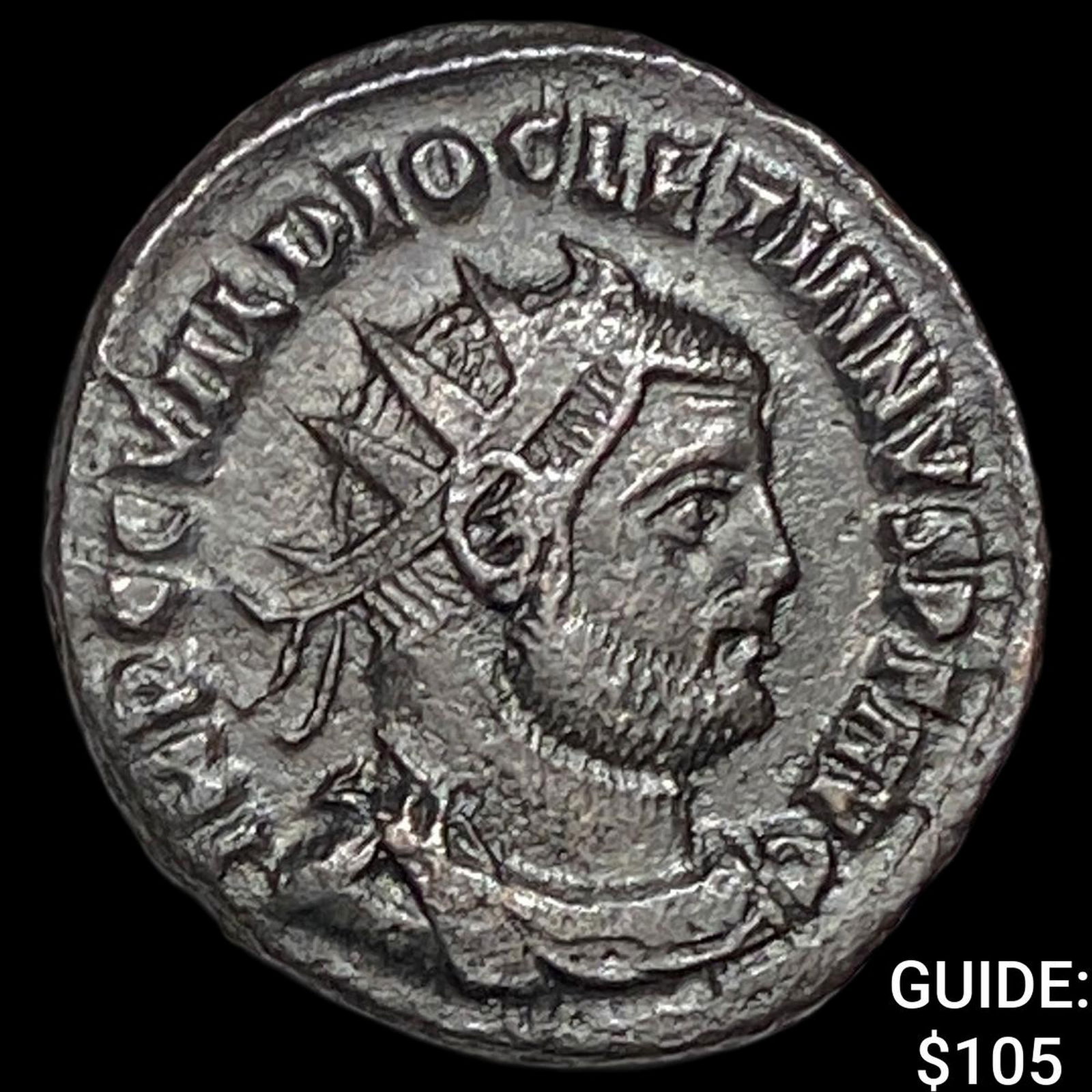 Roman Diocletian 284-305 AD BI Nummus CHOICE AU: Roman Diocletian 284-305 AD BI Nummus CHOICE AU