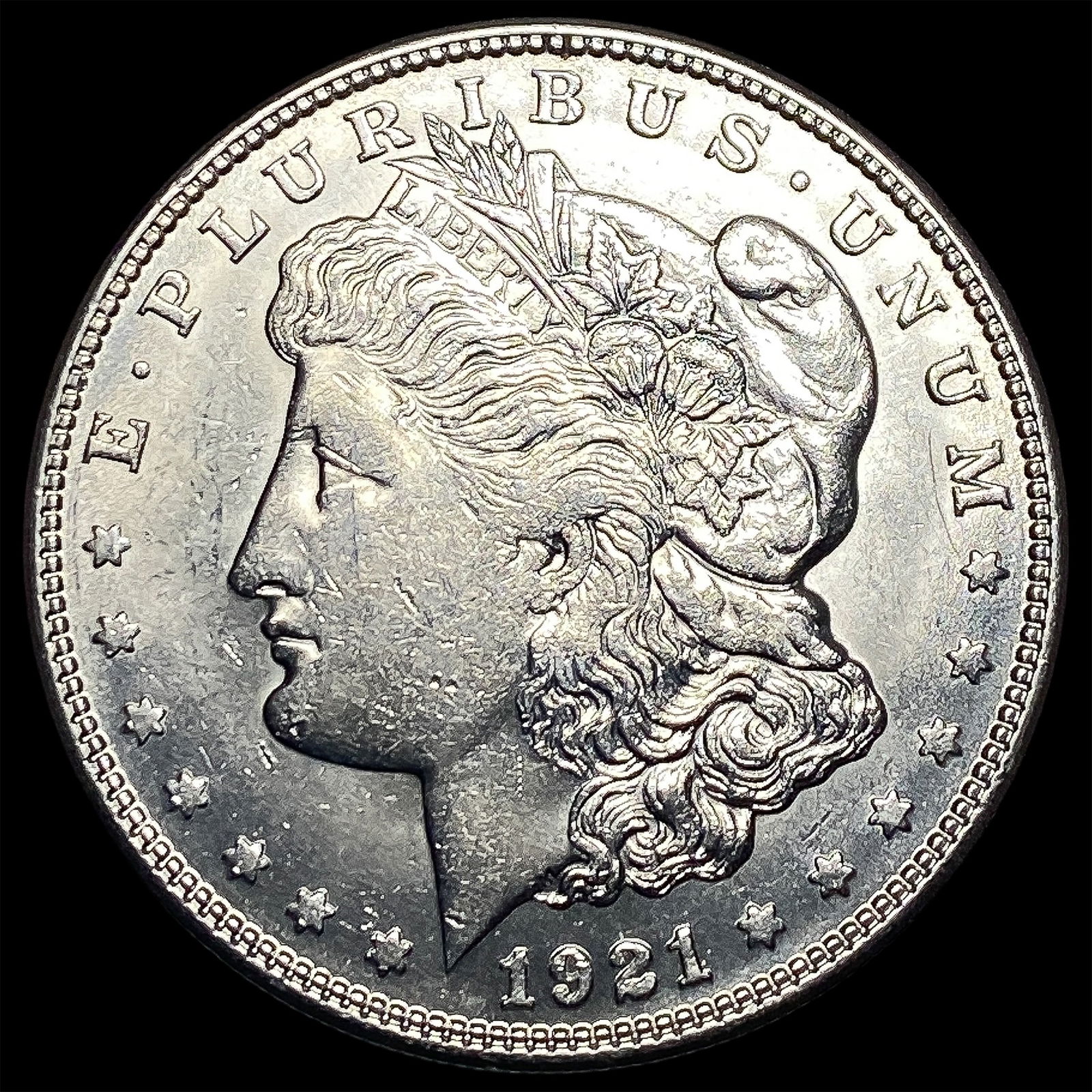 1921-S Silver Morgan Dollar CLOSELY UNCIRCULATED (1 of 2)